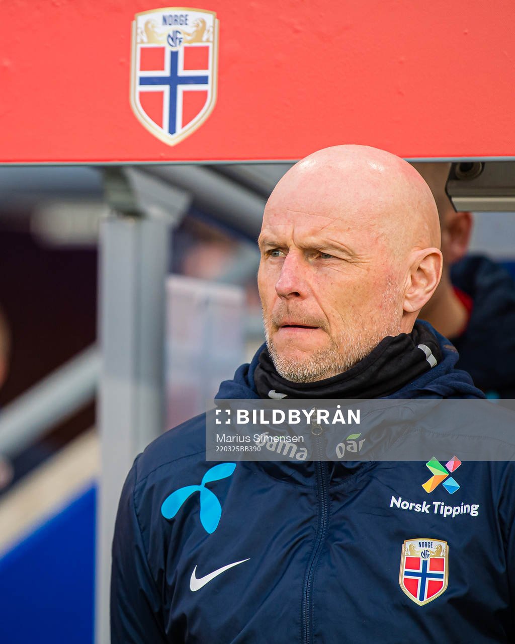 Ståle Solbakken, head coach of the Norwegian national