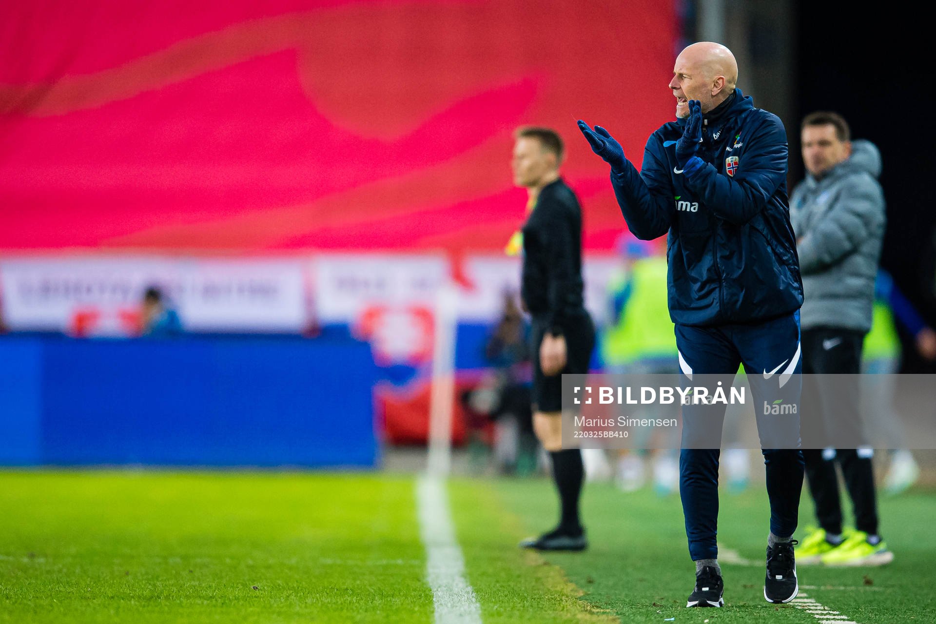 Ståle Solbakken, head coach of the Norwegian national