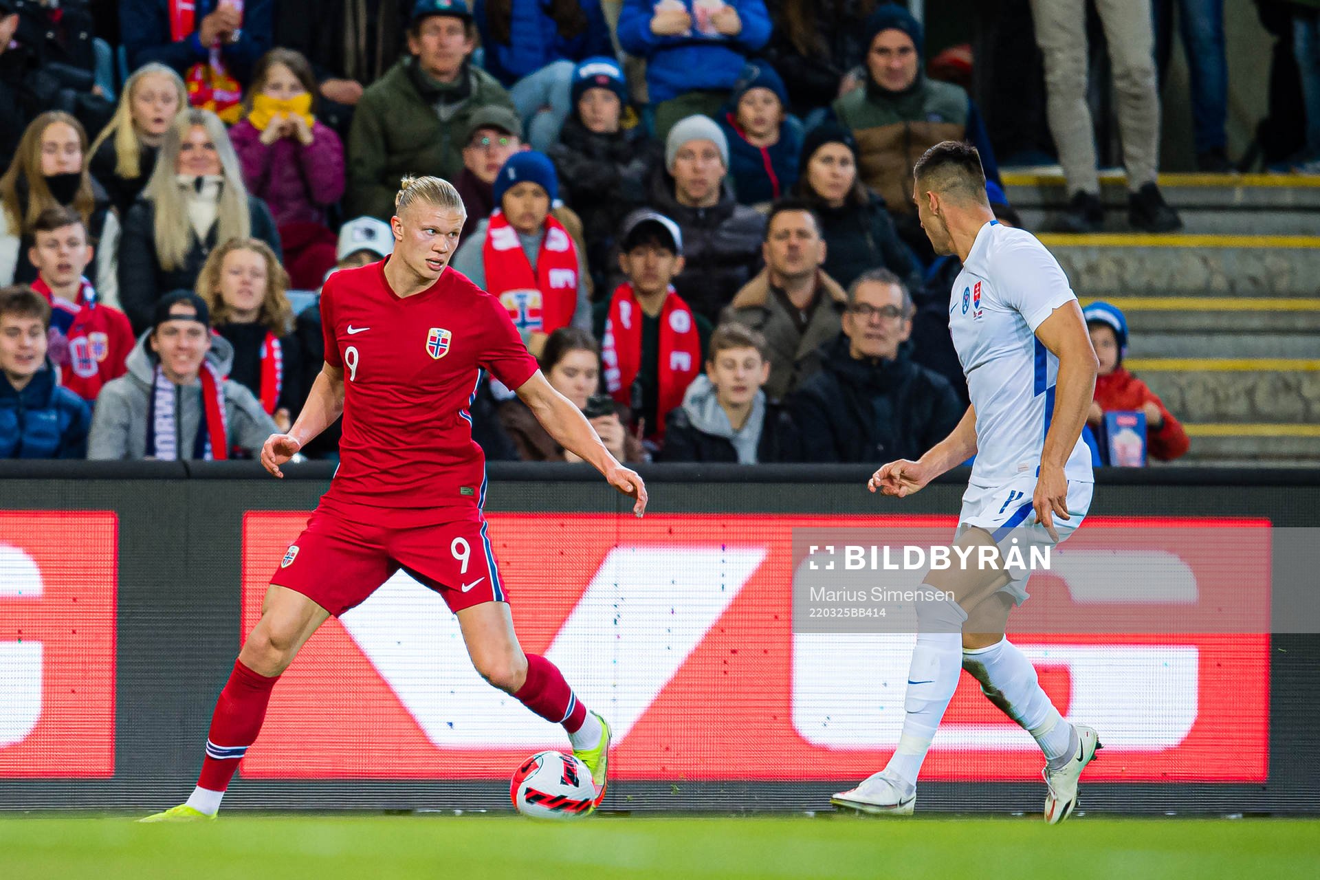Erling Braut Haaland of Norway