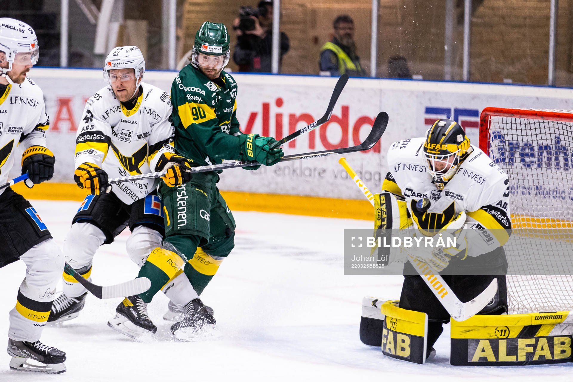 Västerås målvakt Linus Ryttar