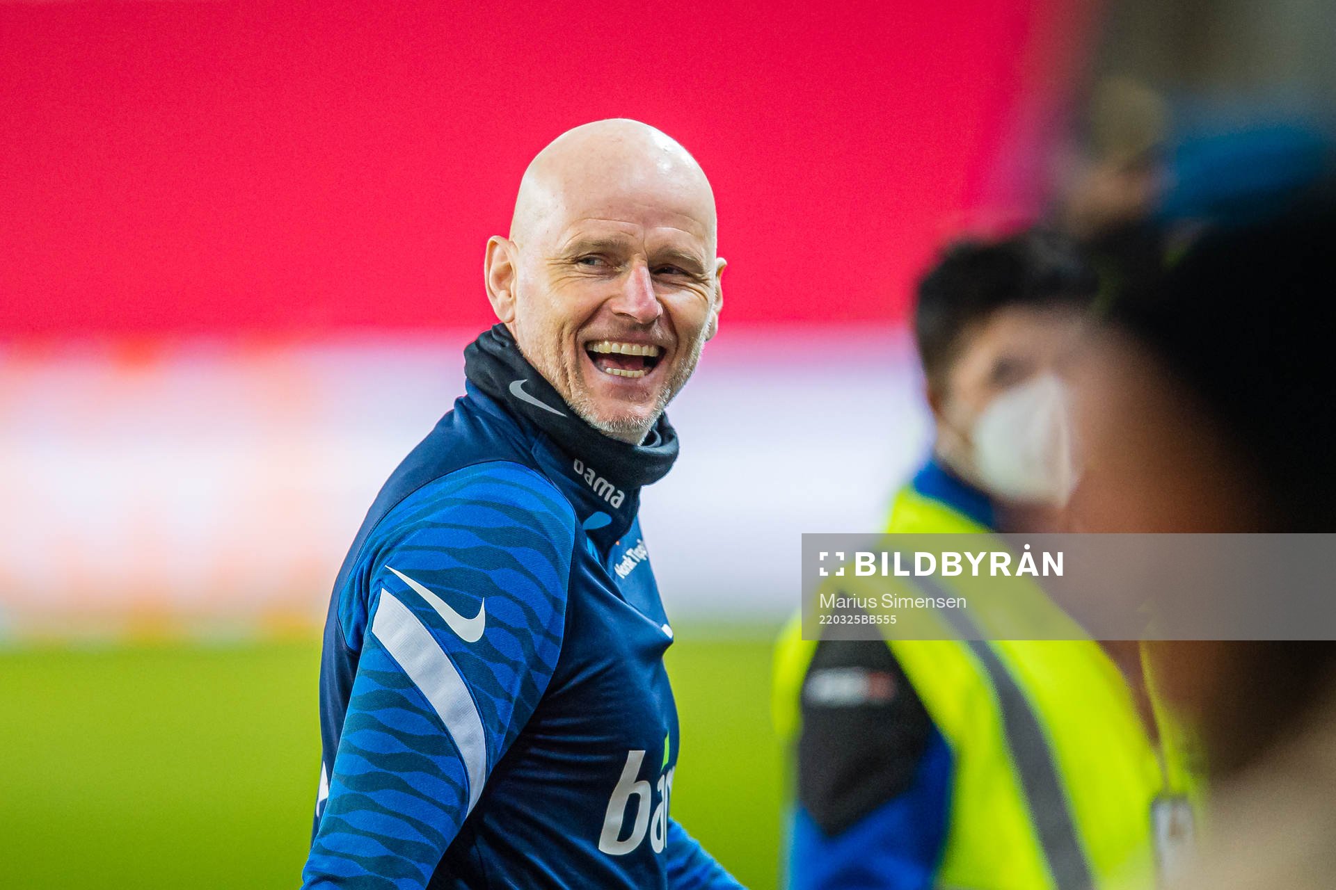Ståle Solbakken, head coach of the Norwegian national