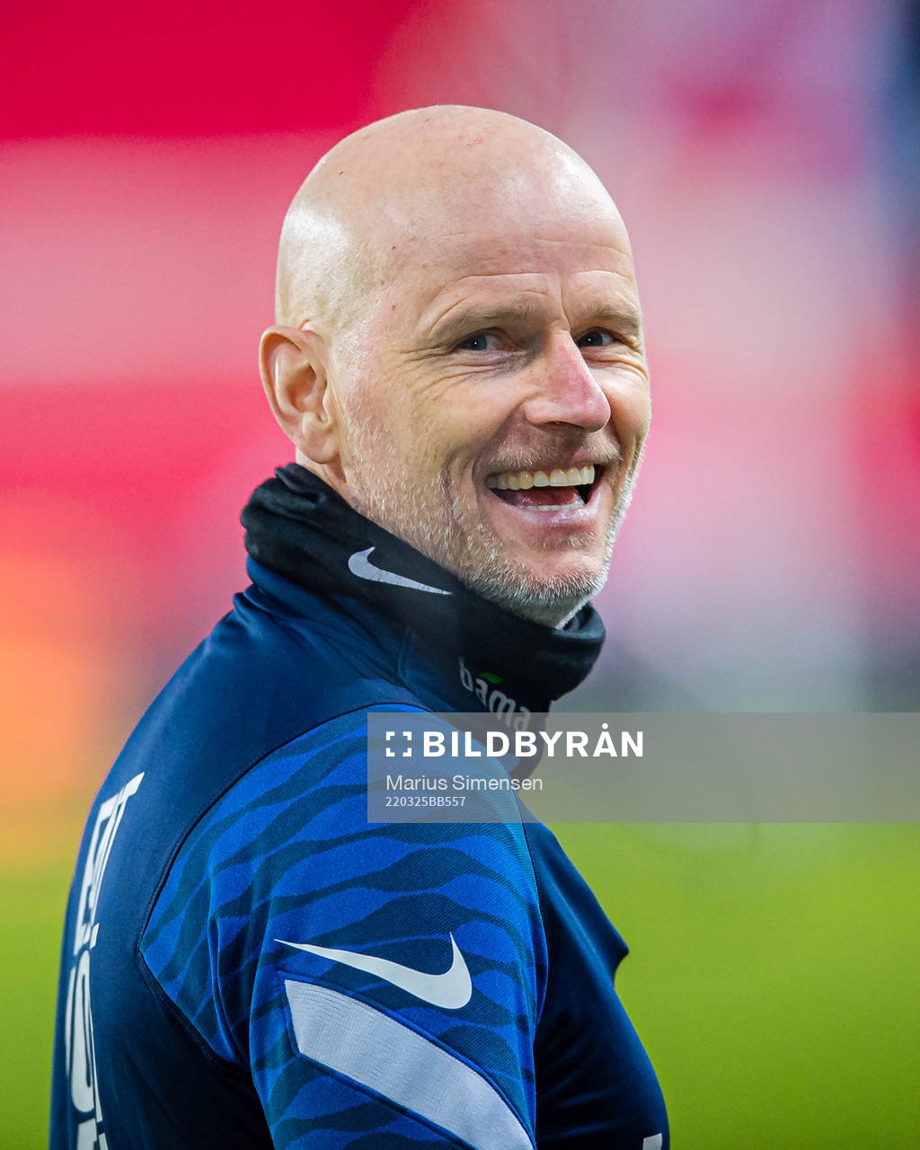 Ståle Solbakken, head coach of the Norwegian national