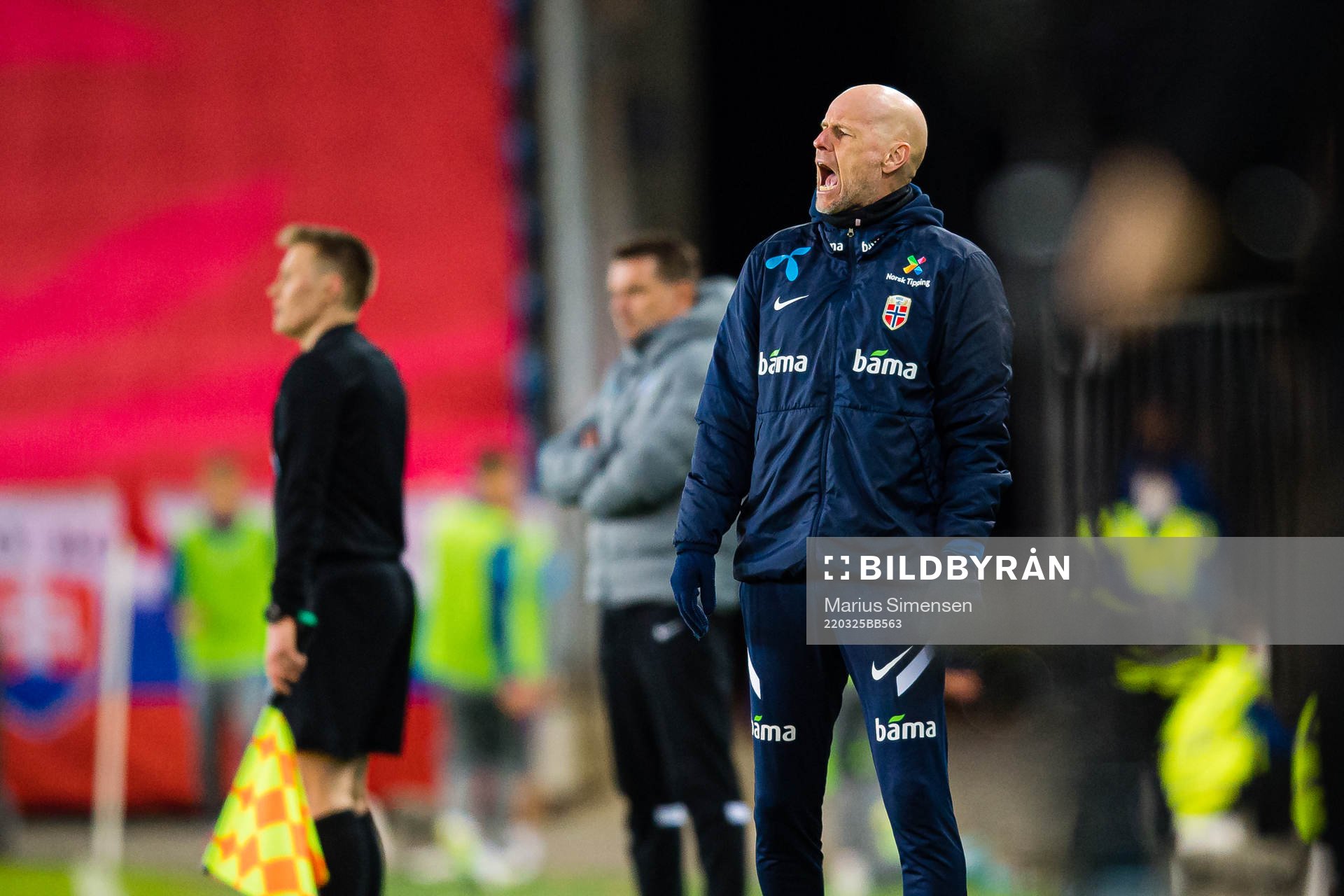 Ståle Solbakken, head coach of the Norwegian national
