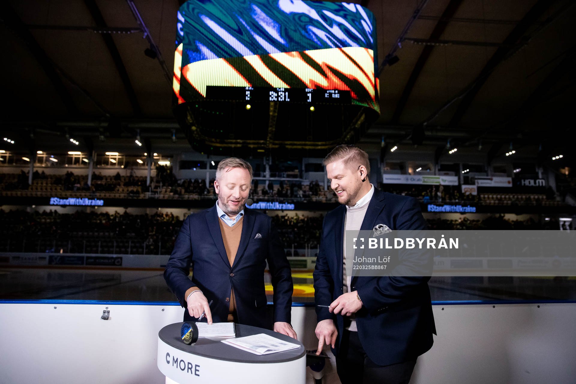 Cmores Fredrik söderberg och Lars Lindberg