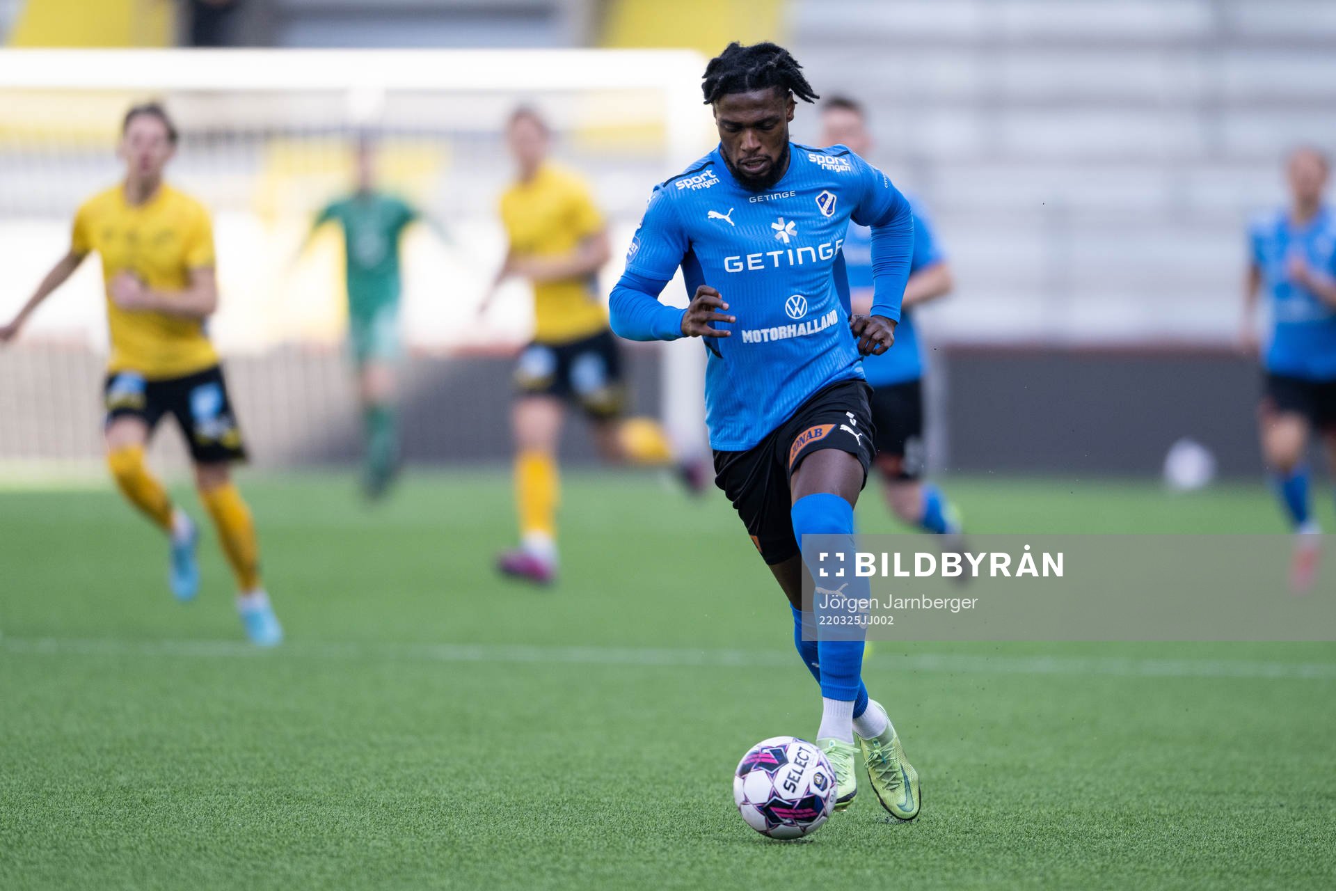 under träningsmatchen i fotboll mellan Elfsborg och