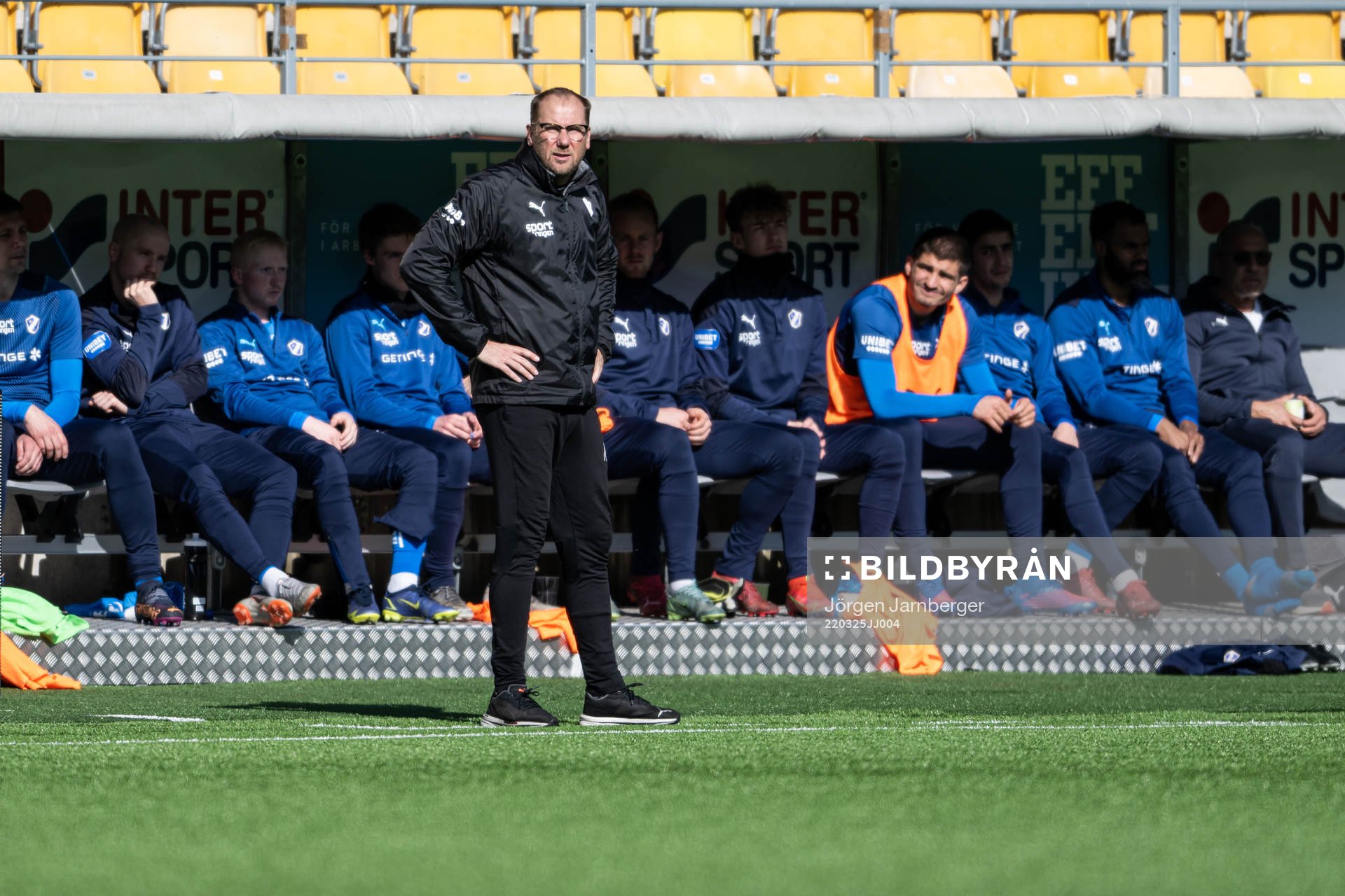 Halmstads manager Magnus Haglund