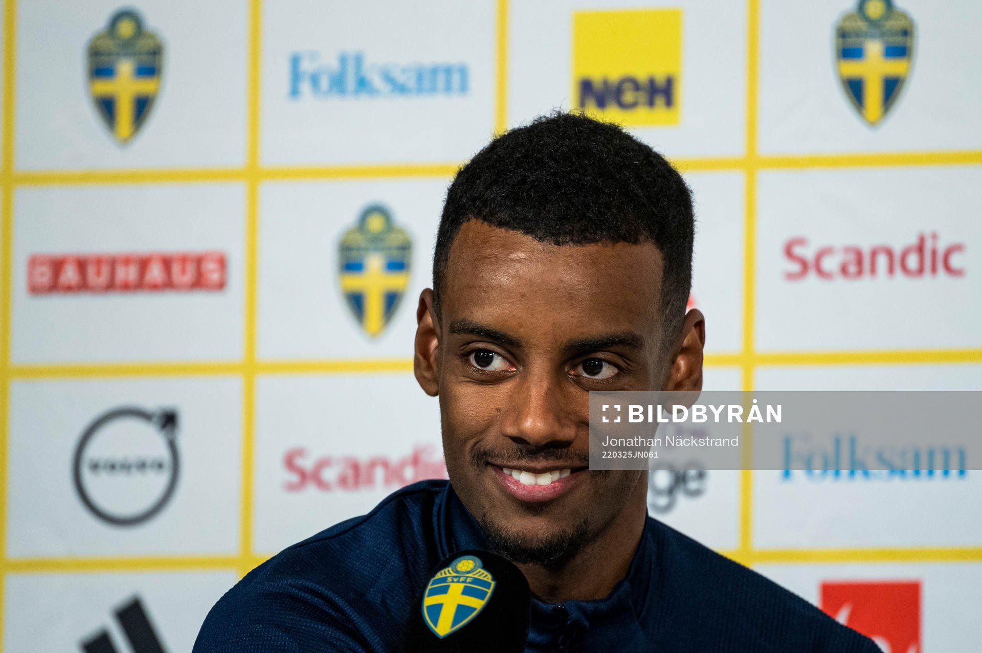 Alexander Isak of Sweden