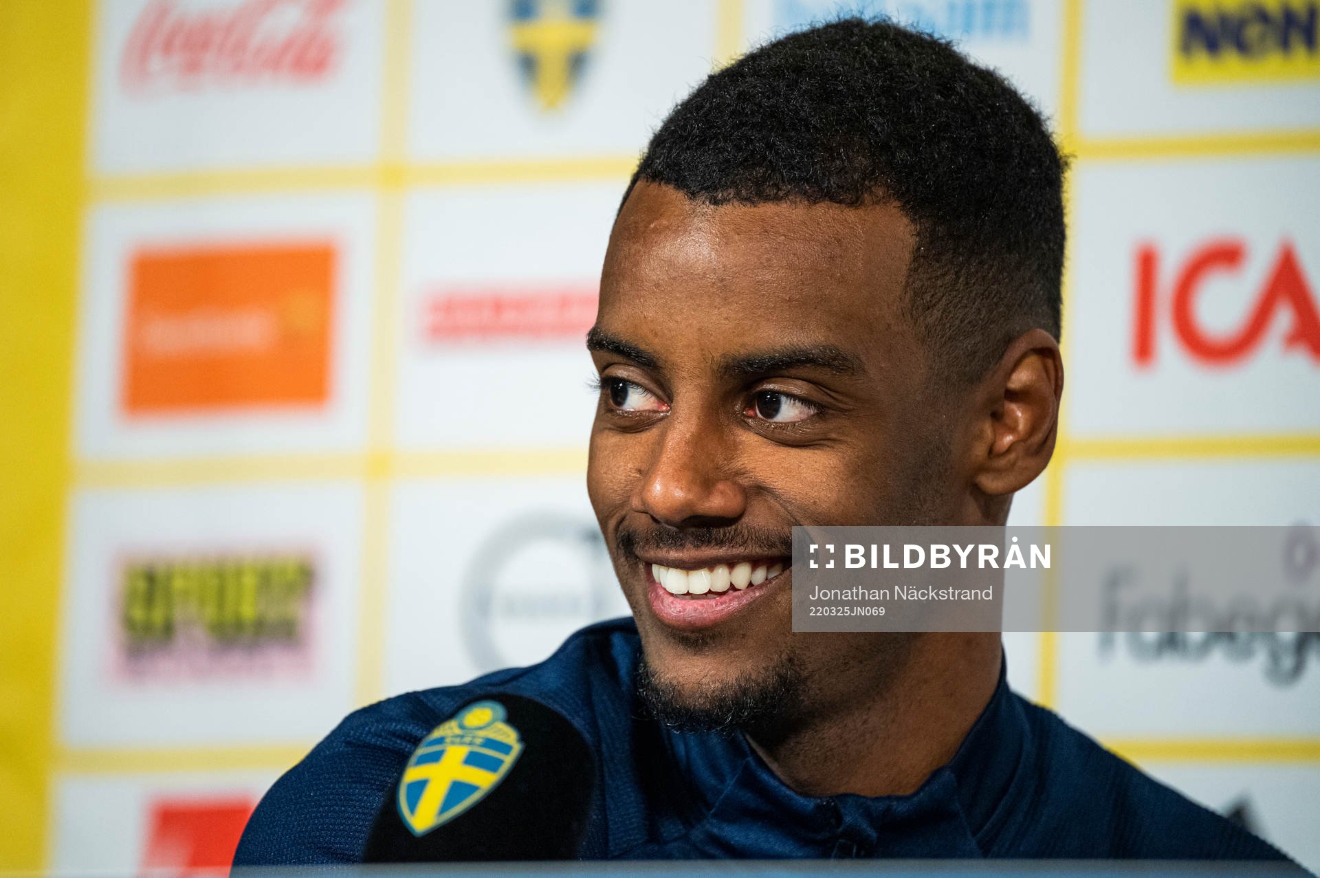Alexander Isak of Sweden