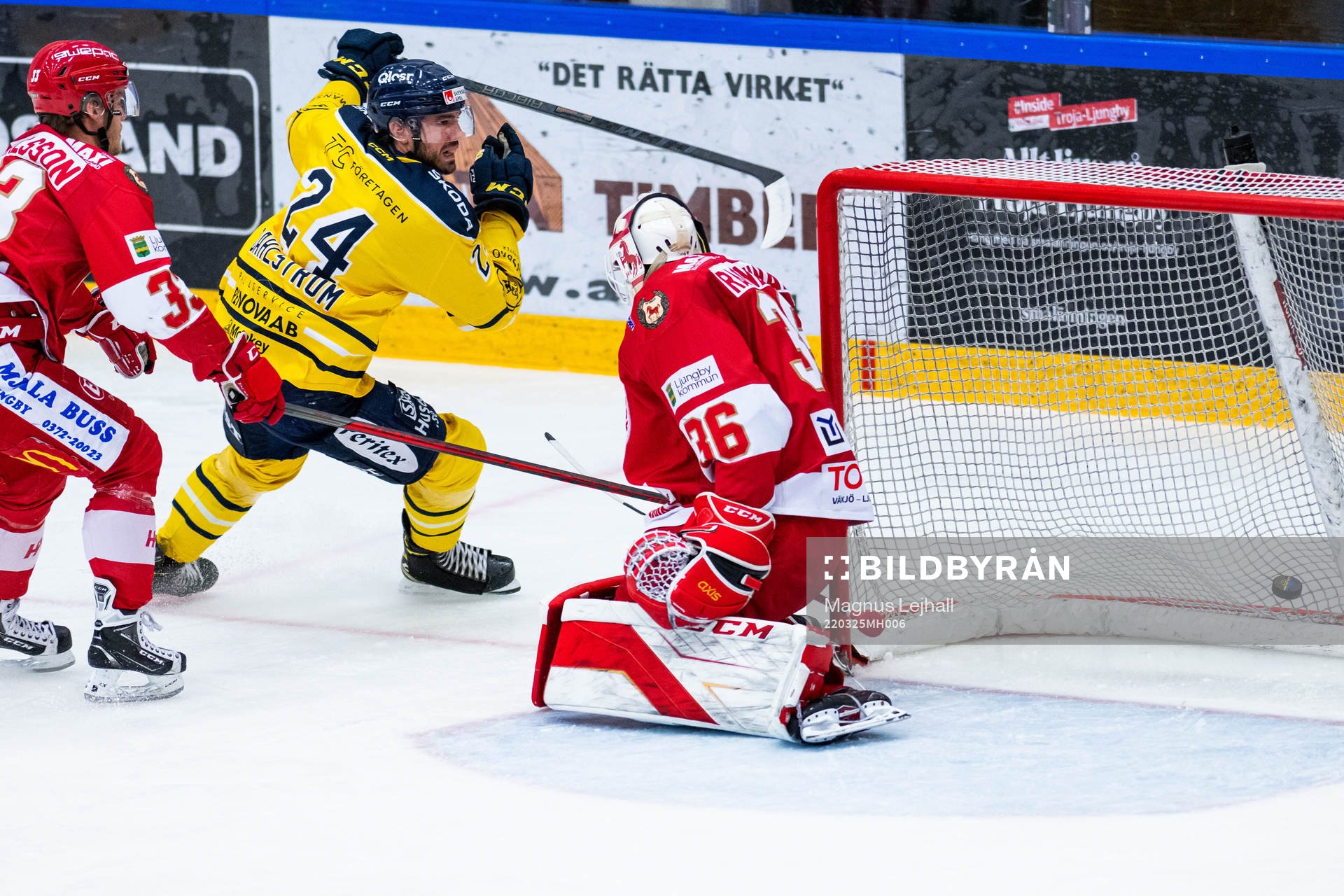 Södertäljes Jacob Dahlström jublar