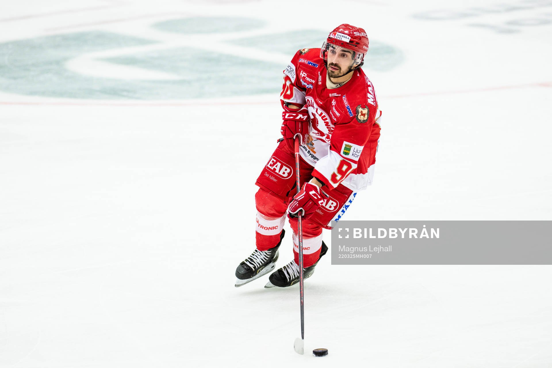 Troja/Ljungbys Kevin Karlsson