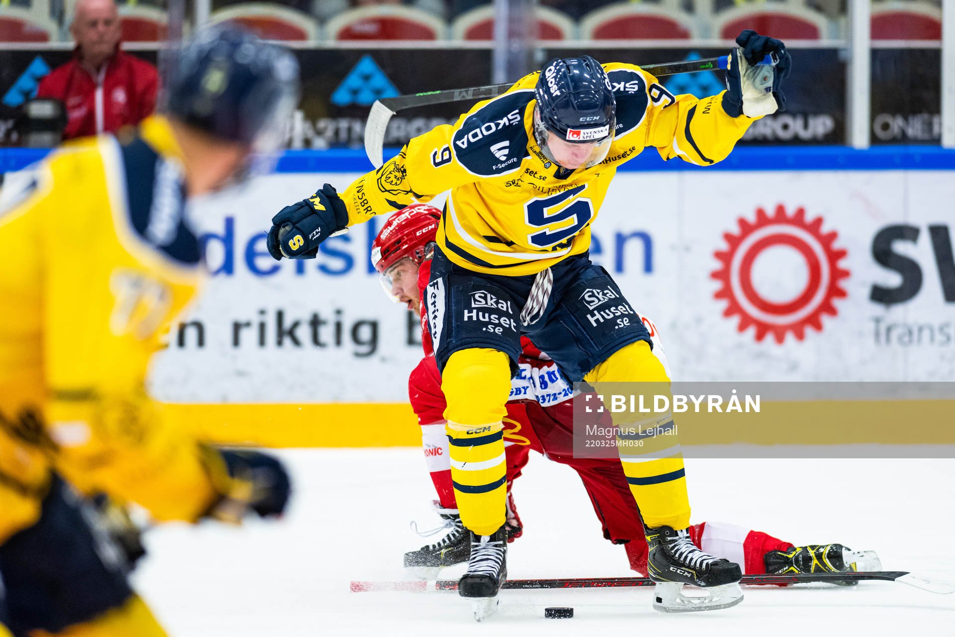 Södertäljes Leon Wallner och Troja/Ljungbys Dennis