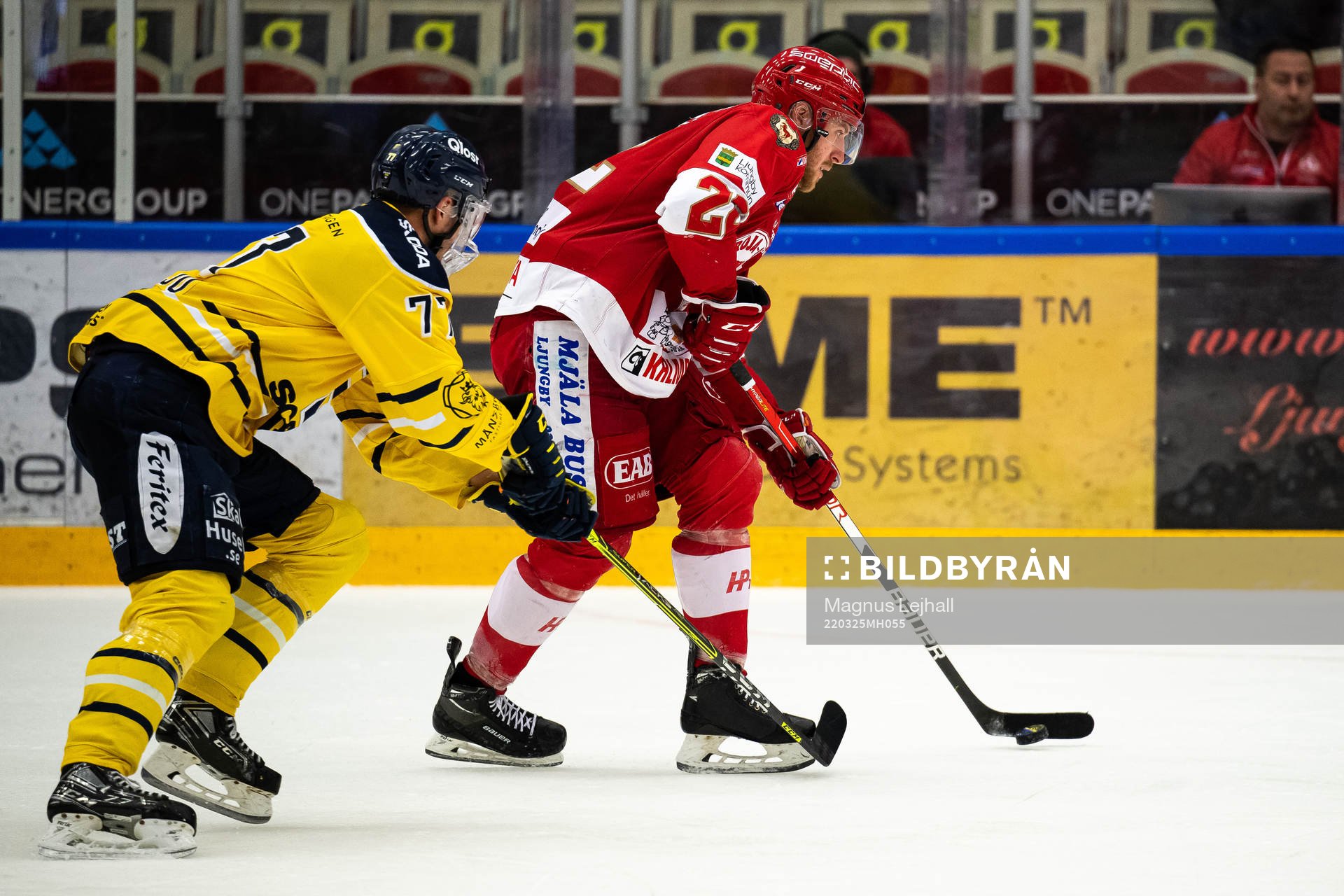 Troja/Ljungbys Carl-Johan Sjögren och Södertäljes