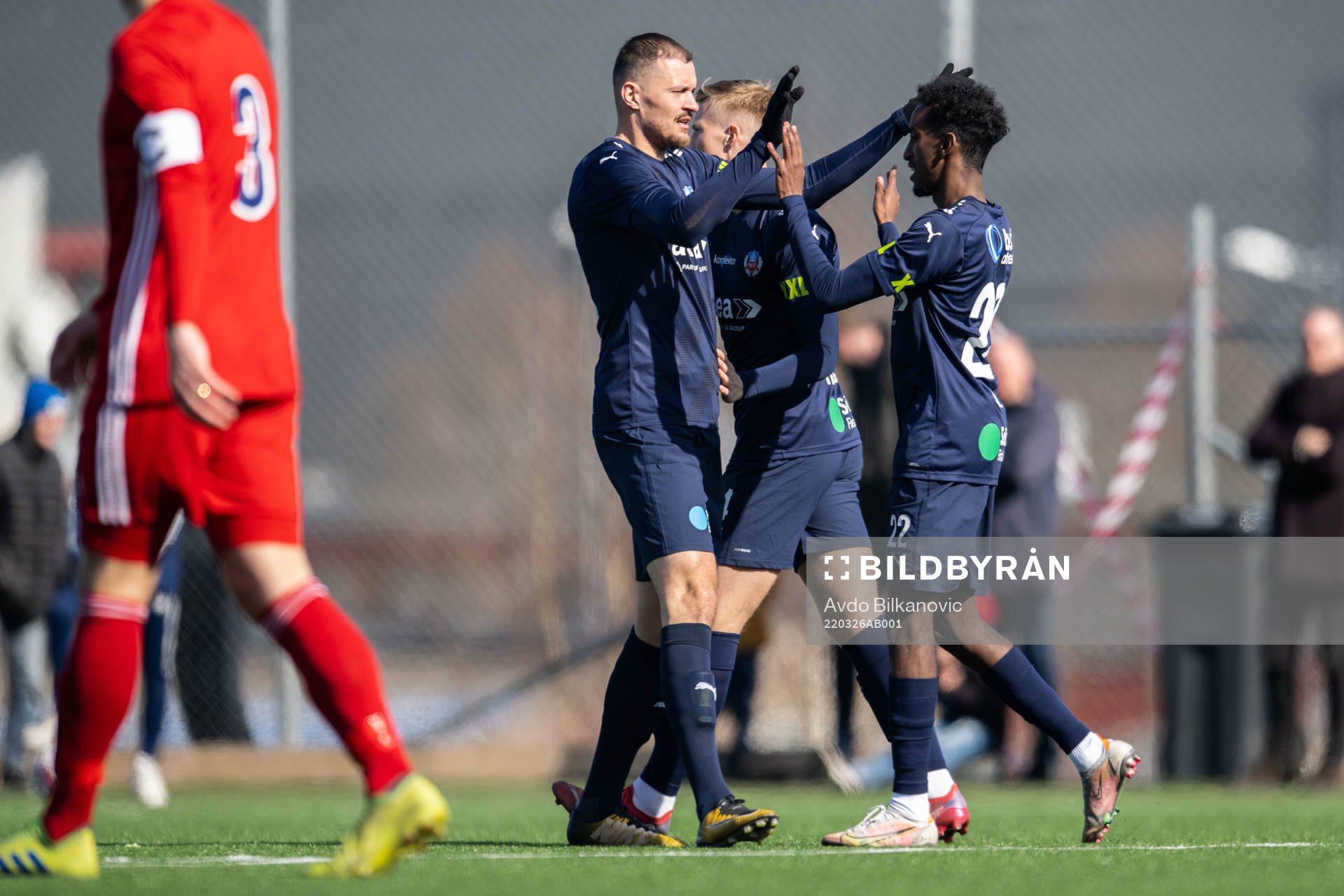 Helsingborgs Taha Ali jublar