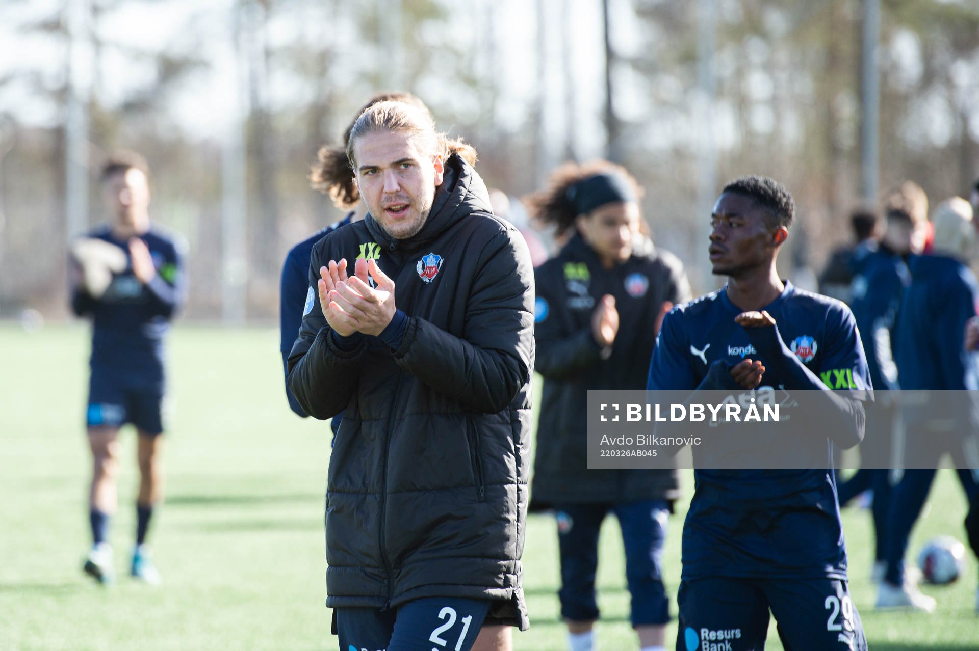 Helsingborgs Charlie Weberg jublar