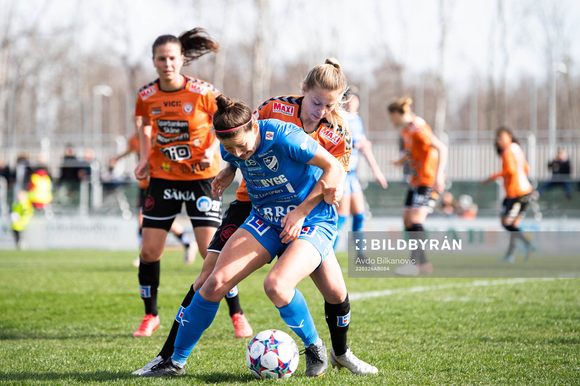 Kalmars Amanda Edgren mot Kristianstads Emmi Alanen