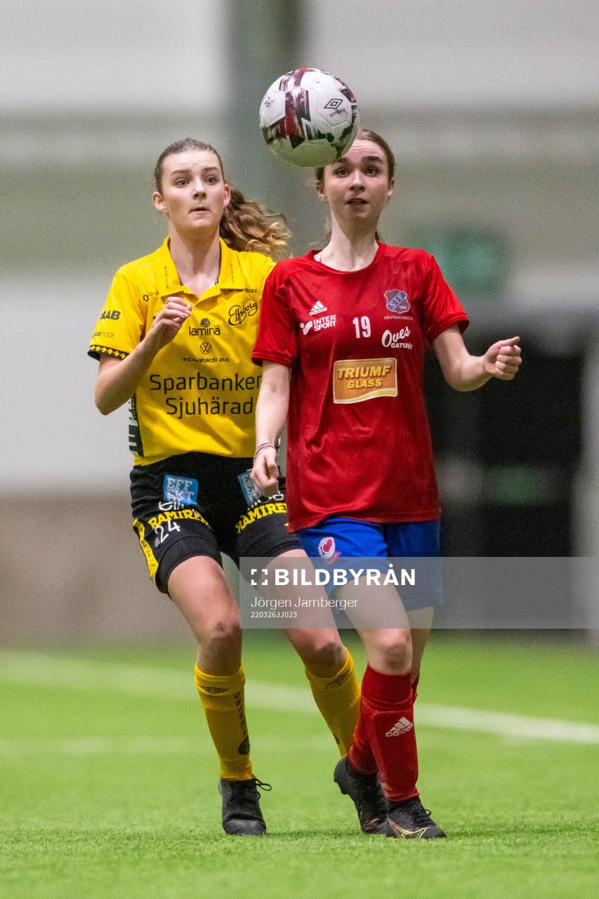Elfsborgs Ida Backlund och Sävedalens Enni Andersson
