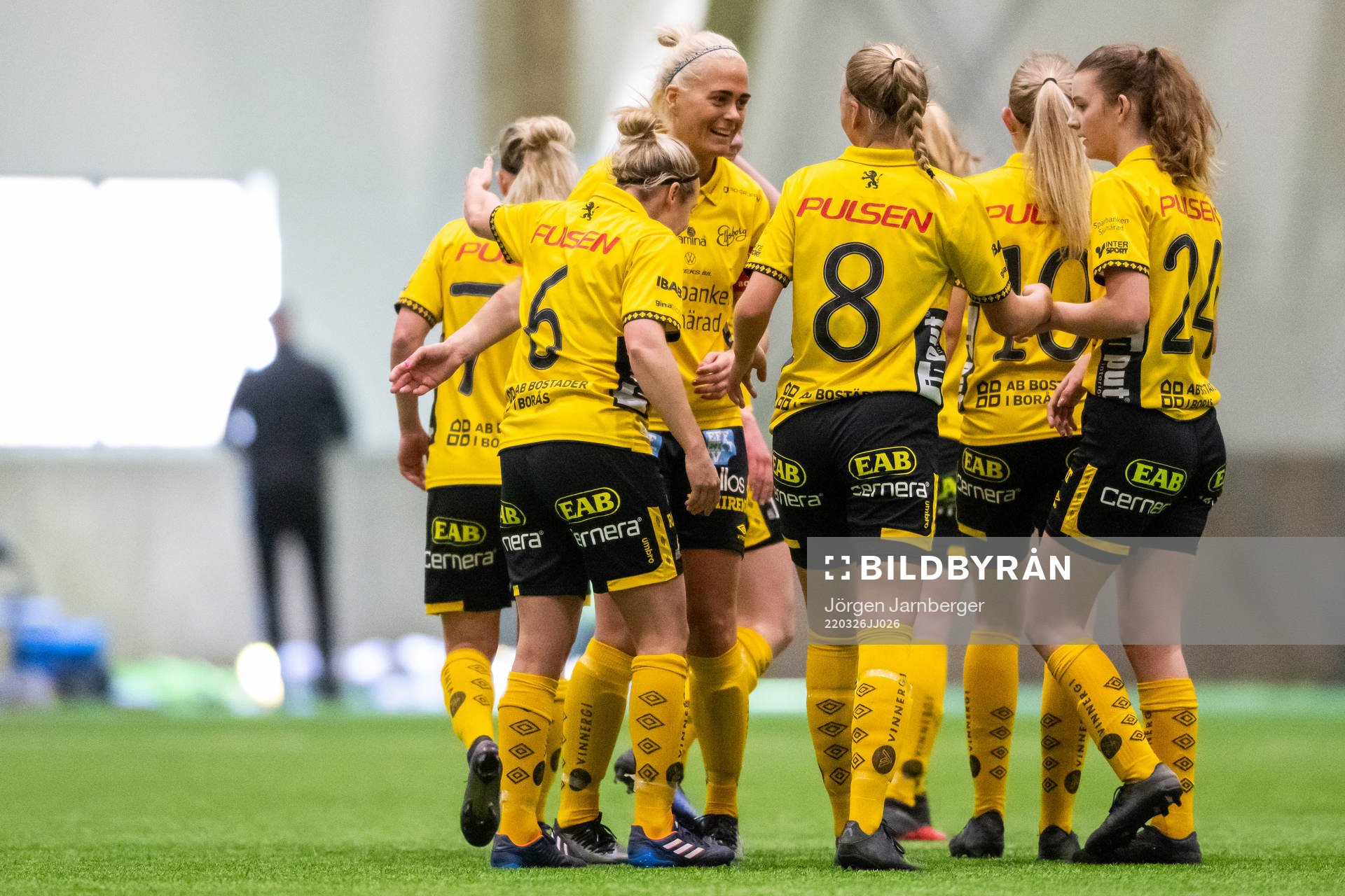 Elfsborgs spelare jublar