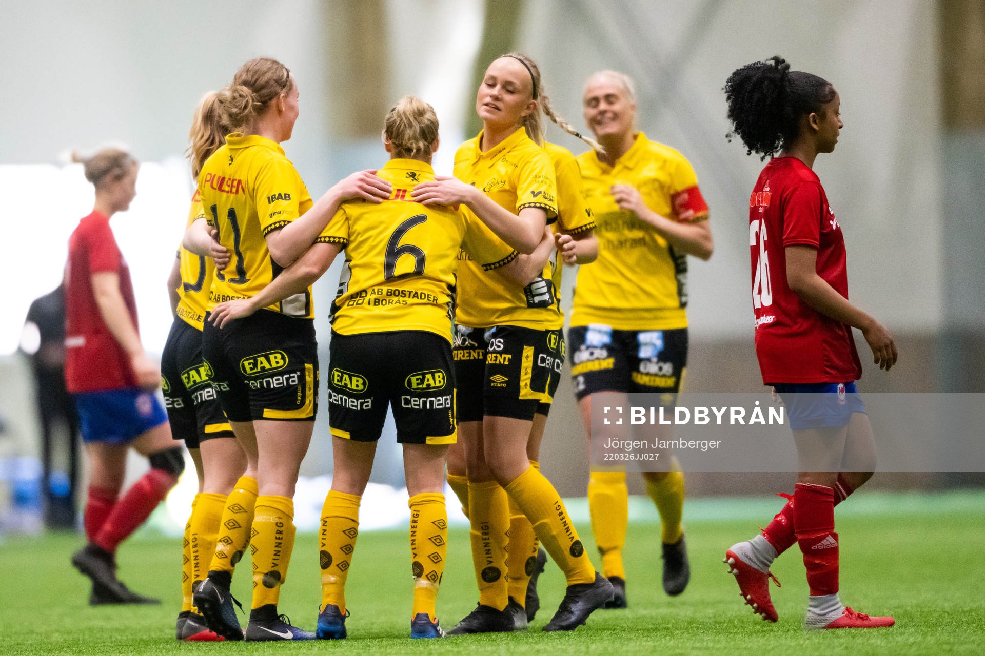 Elfsborgs spelare jublar