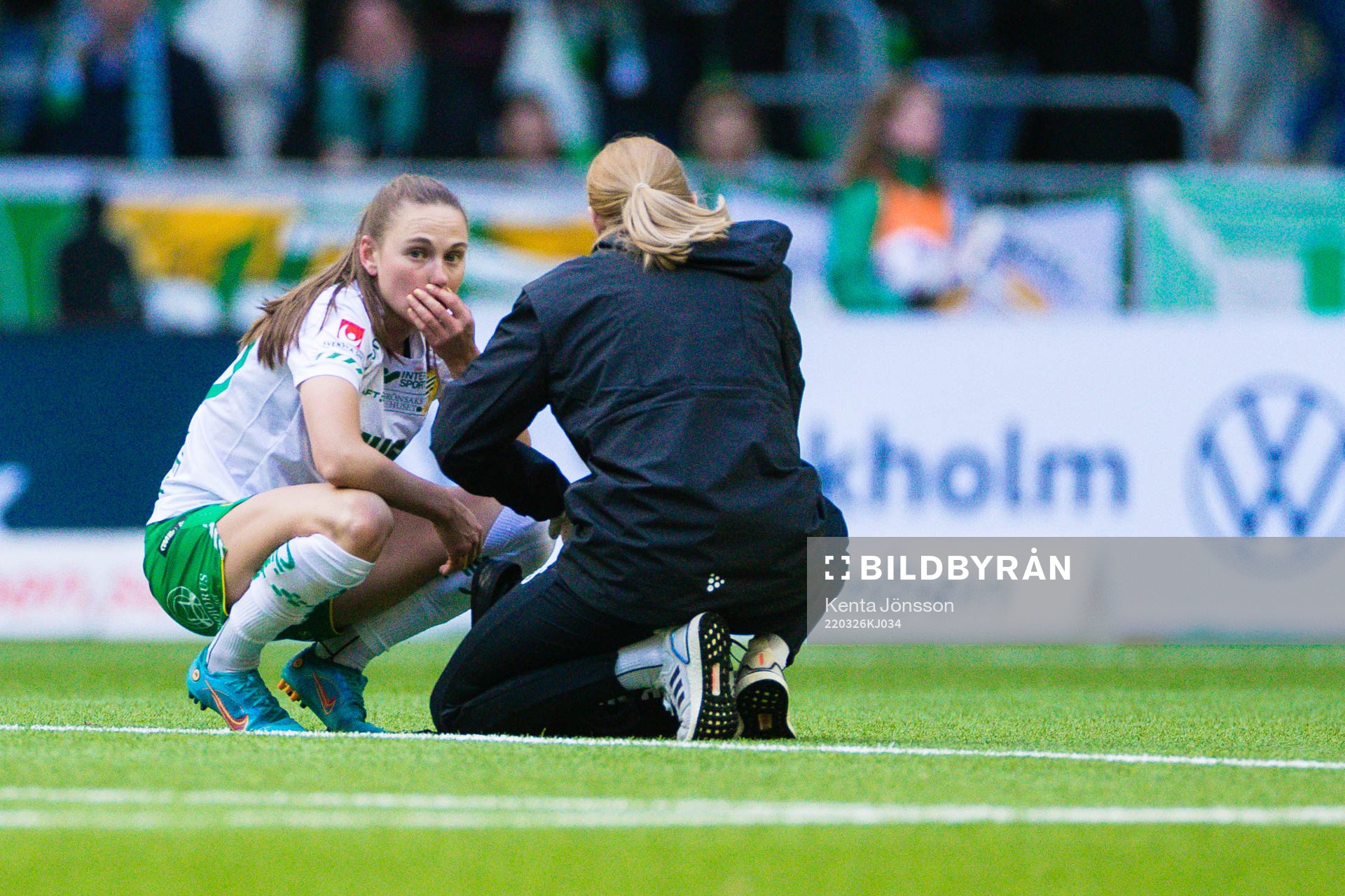 Hammarbys Vilde Hasund deppar