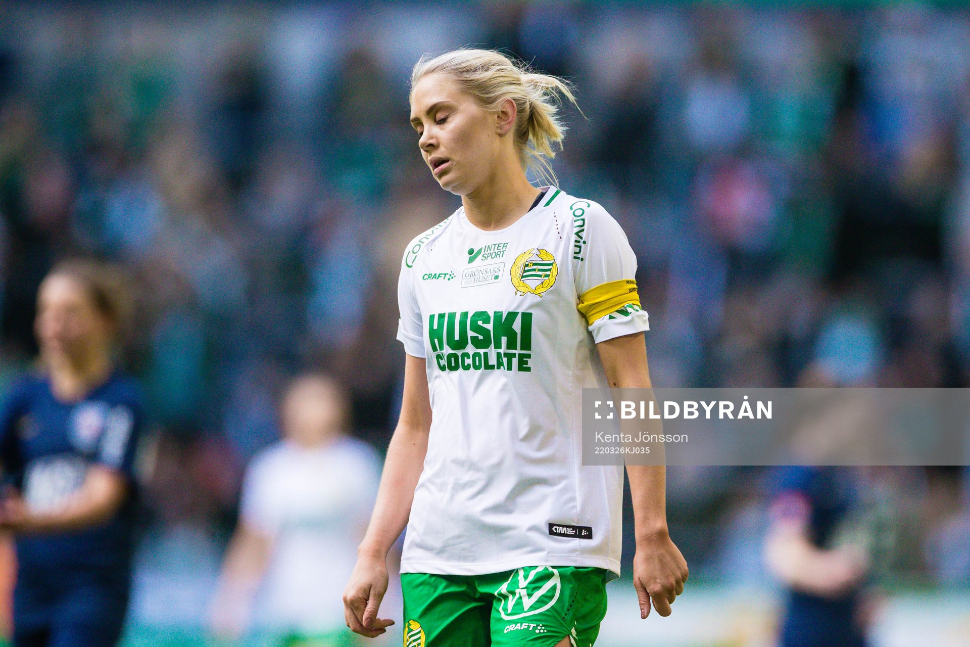 Hammarbys Alice Carlsson deppar