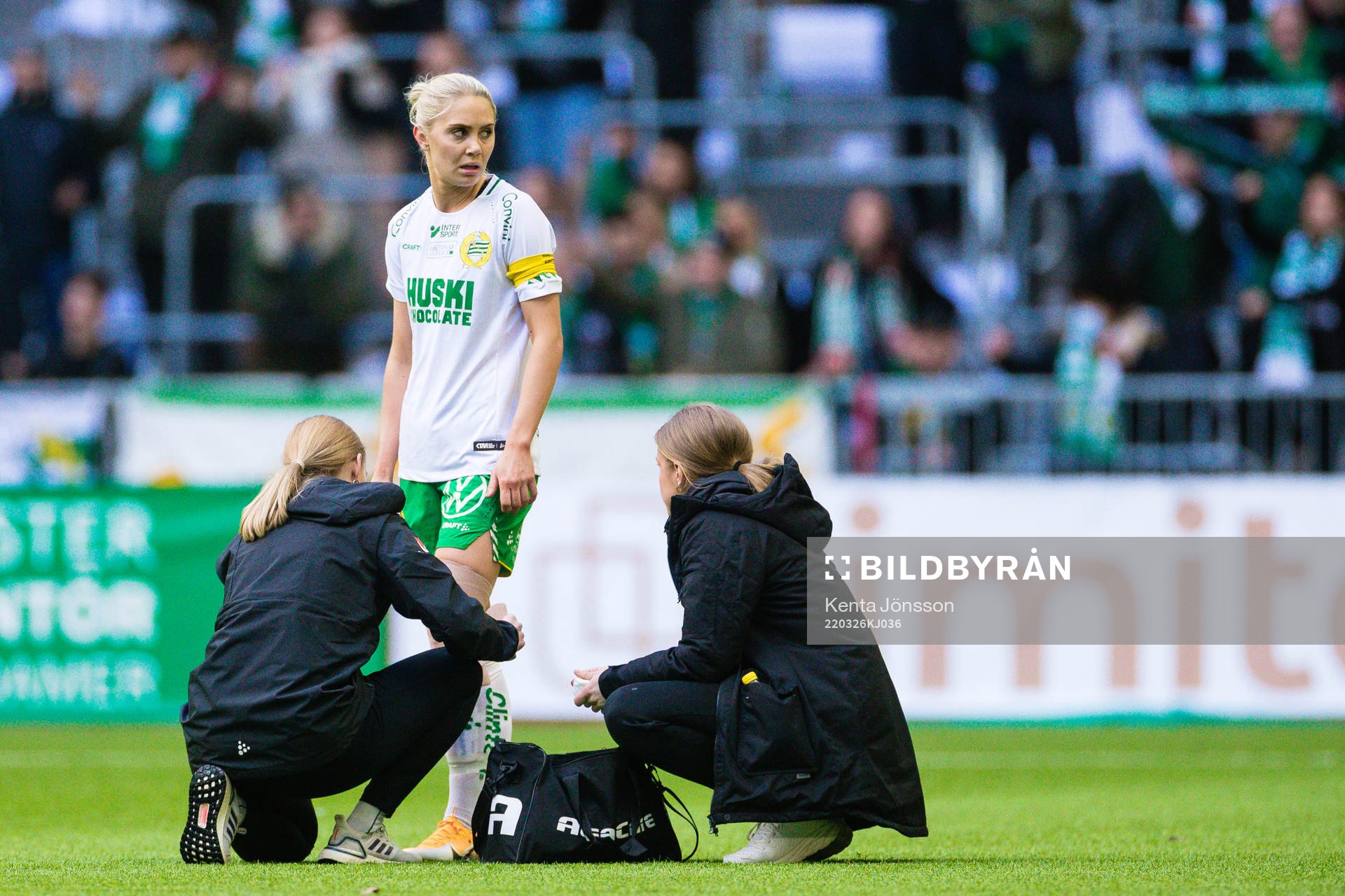Hammarbys Alice Carlsson deppar