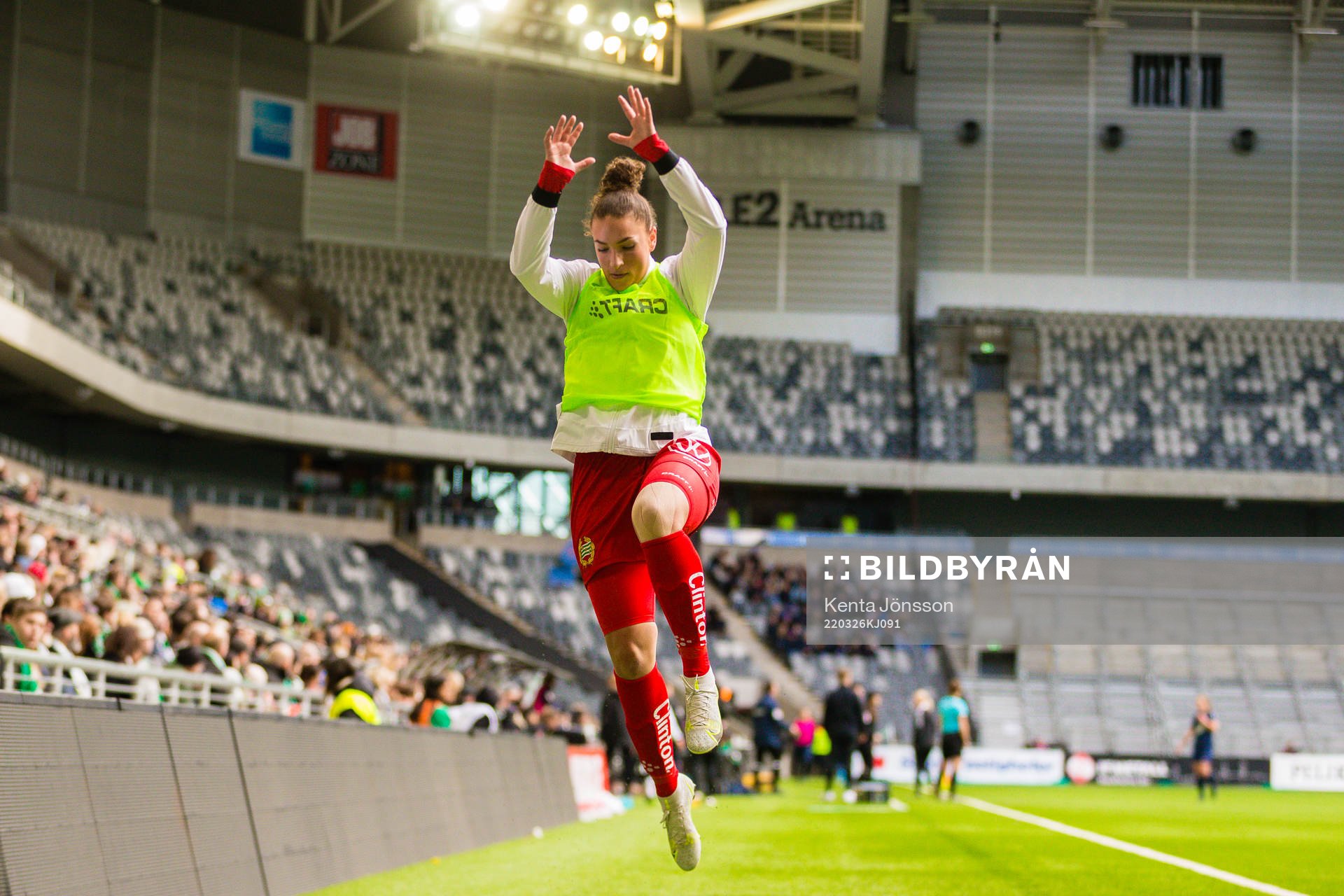 Hammarbys målvakt Hannah Kohl