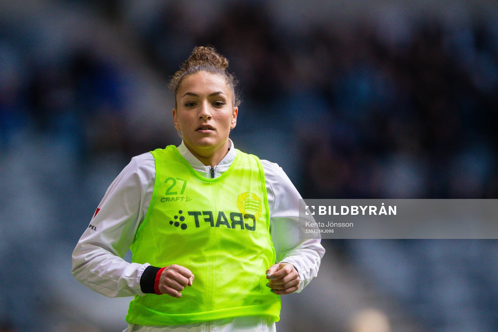 Hammarbys målvakt Hannah Kohl