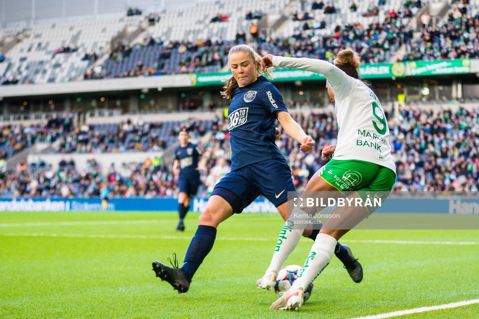 Eskilstunas Johanna Aalstad Baekkelund och Hammarbys