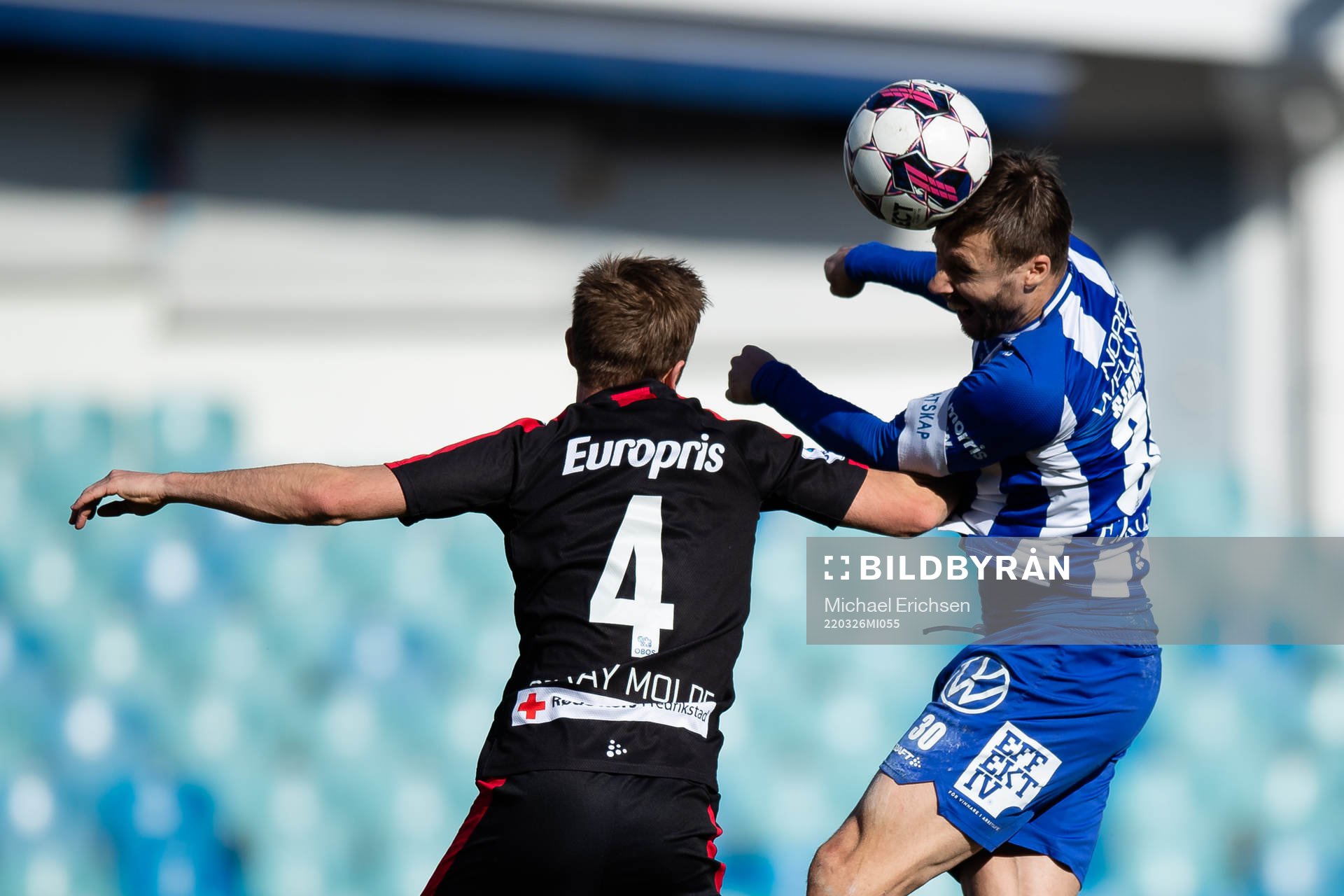Fredrikstads Stian Stray Molde och IFK Göteborgs Mattias
