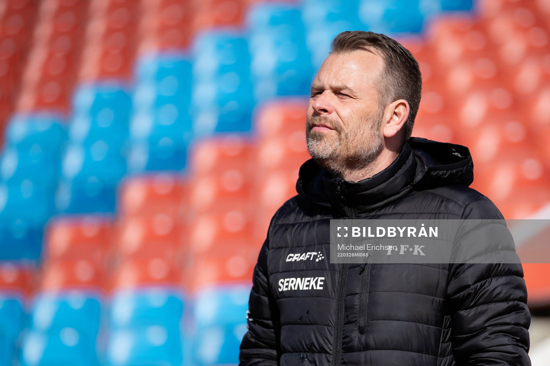 IFK Göteborgs tränare Mikael Stahre innan