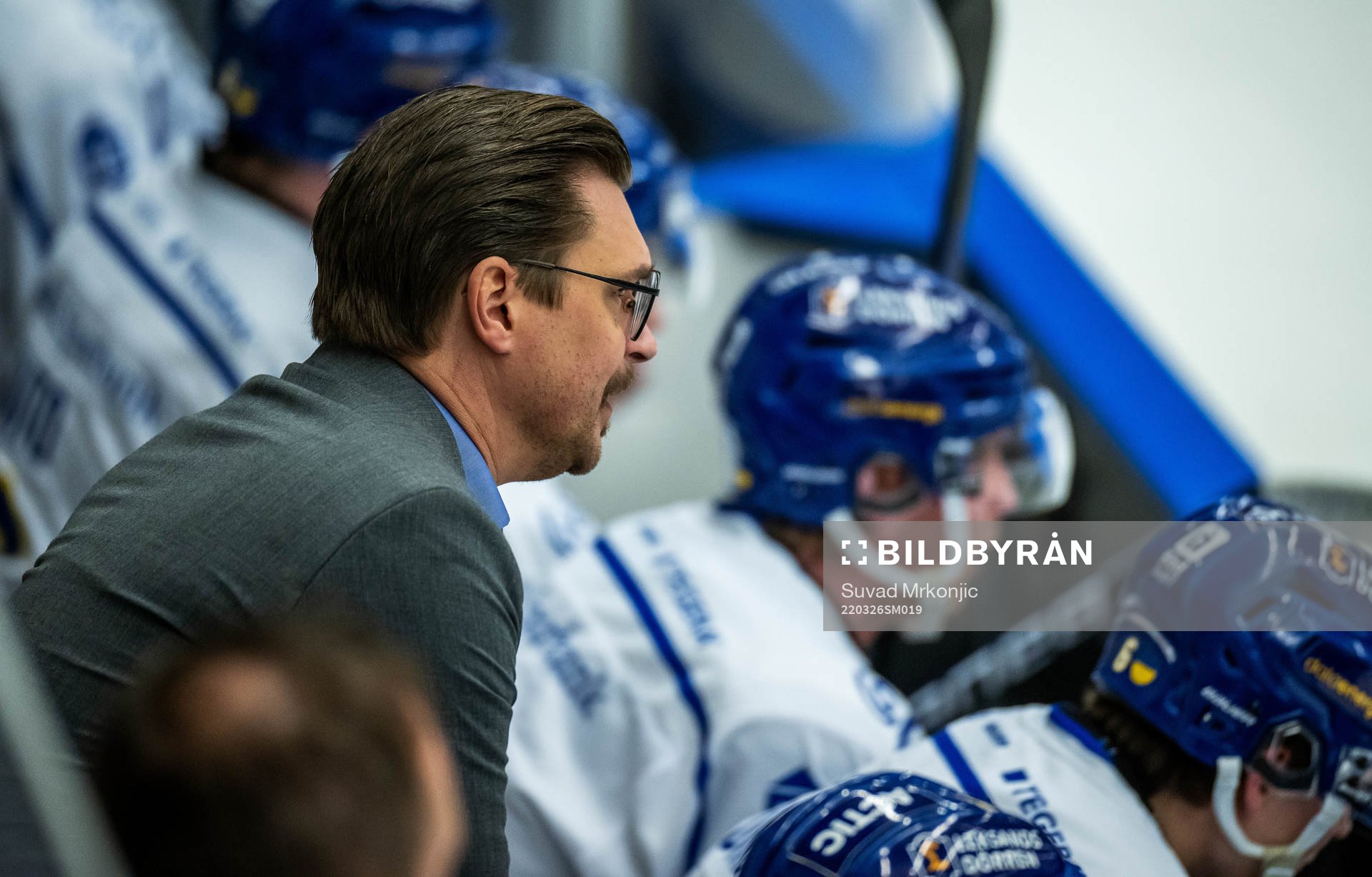 Leksands tränare Björn Hellkvist
