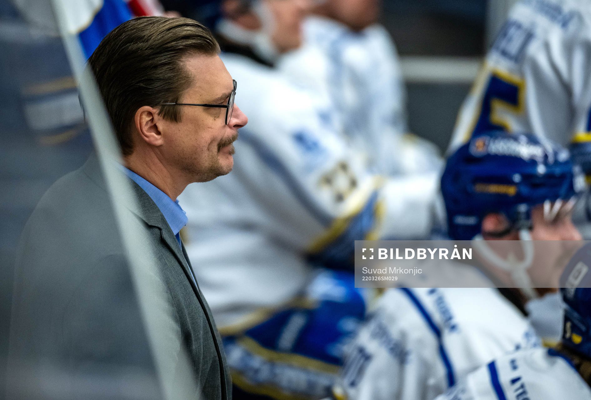 Leksands tränare Björn Hellkvist