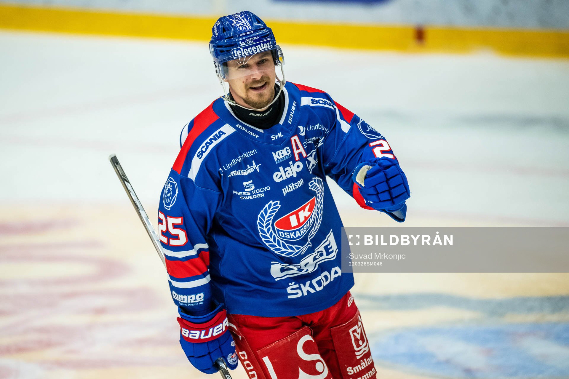 Oskarshamns Johannes Salmonsson jublar