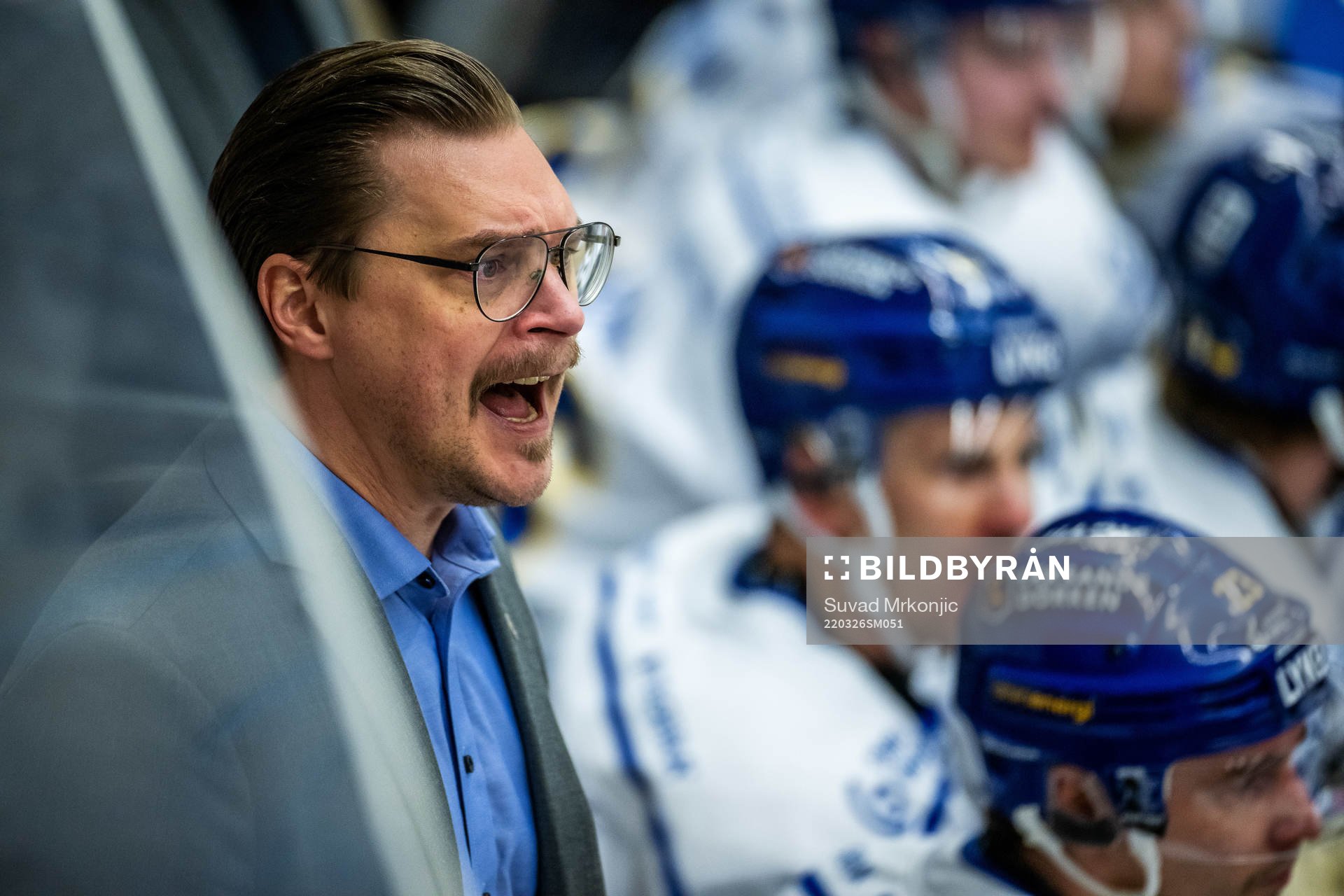 Leksands tränare Björn Hellkvist