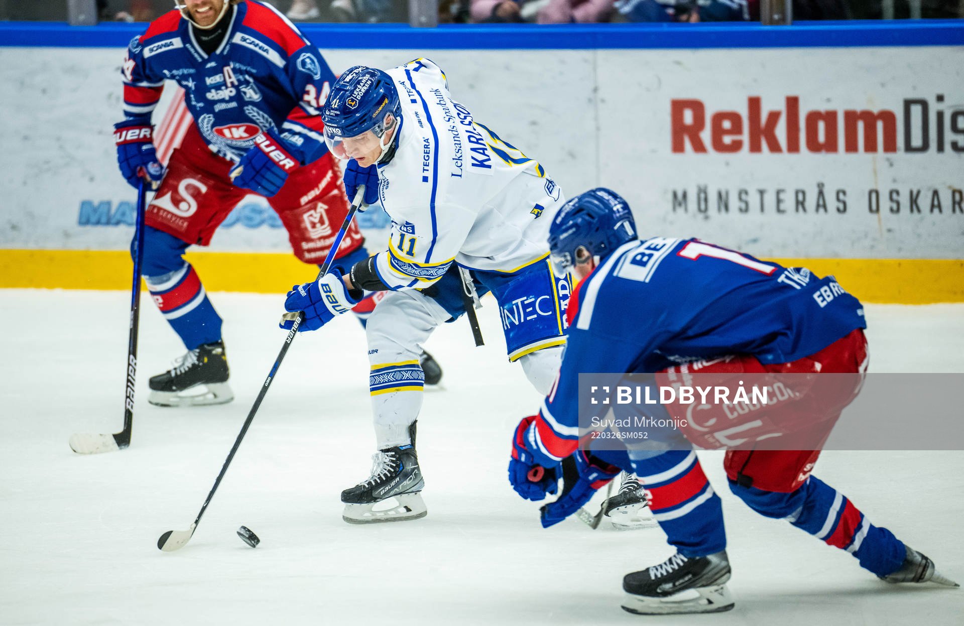 Leksands Martin Karlsson och Oskarshamns Joakim Thelin