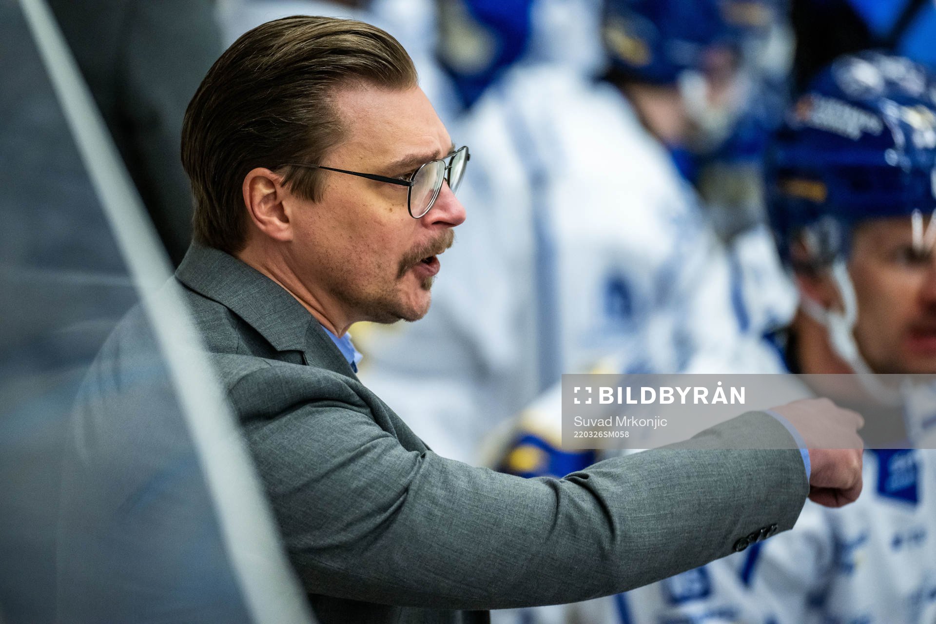 Leksands tränare Björn Hellkvist