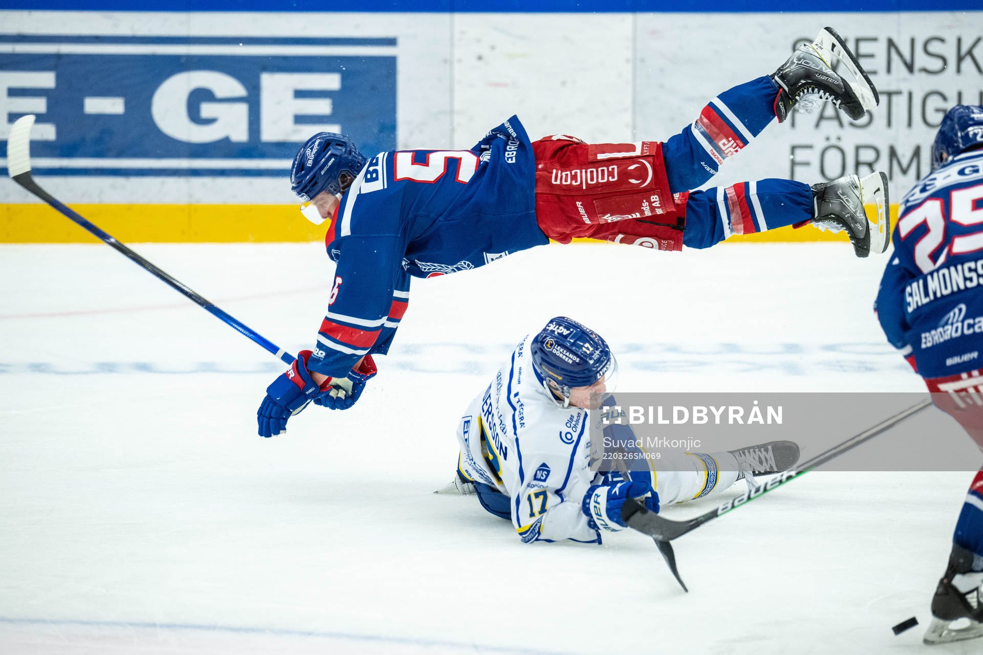 Oskarshamns Robin Norell och Leksands Linus Andersson
