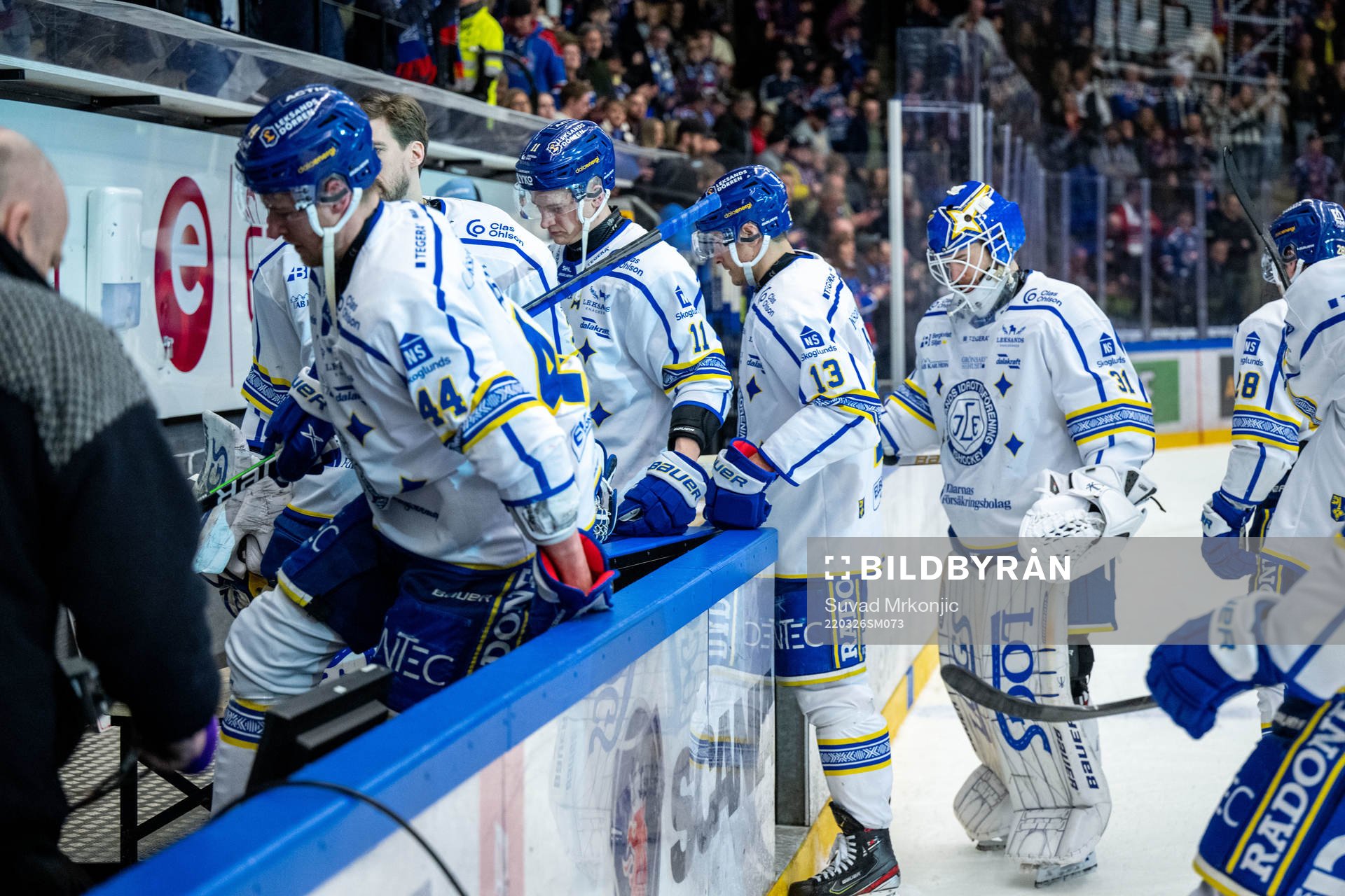 Leksands spelare deppar