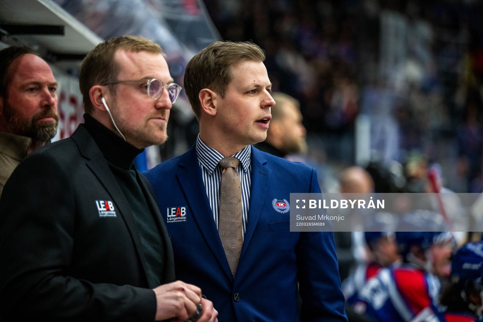 Oskarshamns assisterande tränare Jeff Jakobs och tränare