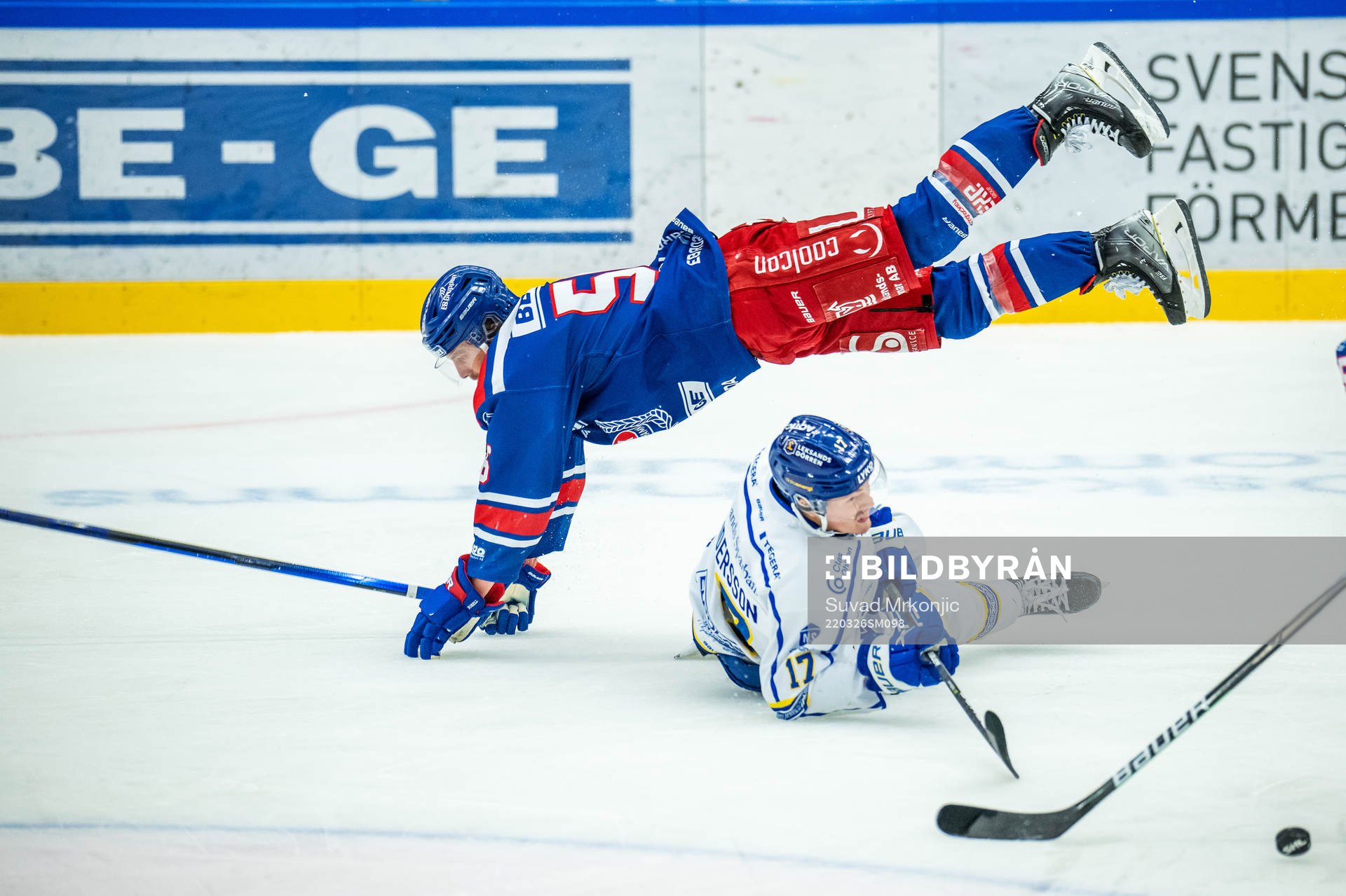 Oskarshamns Robin Norell och Leksands Linus Andersson