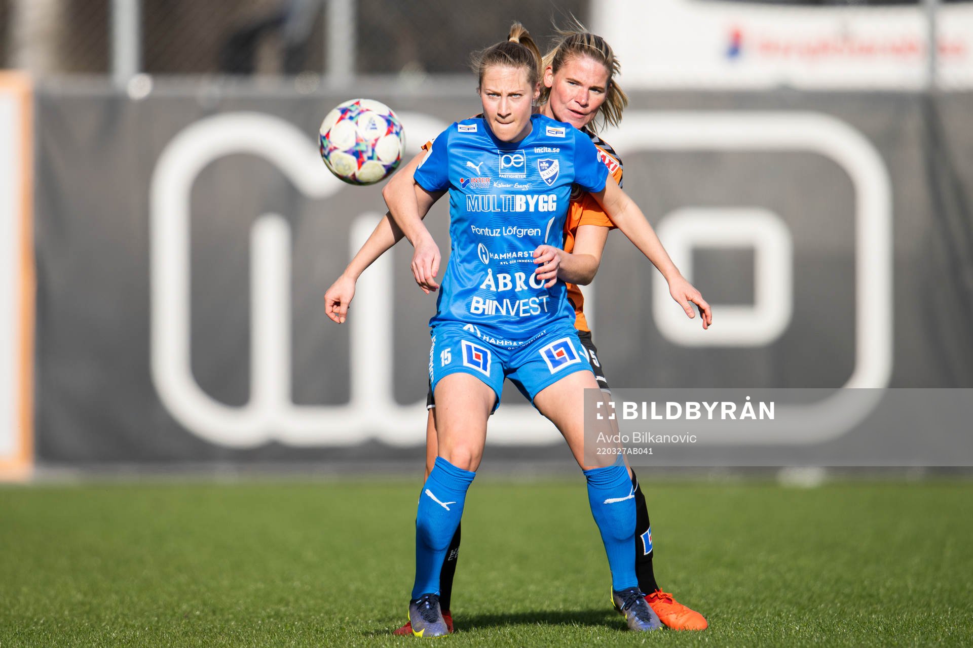 Kristianstads Klara Rybrink och Kalmars Juliette Mikaela