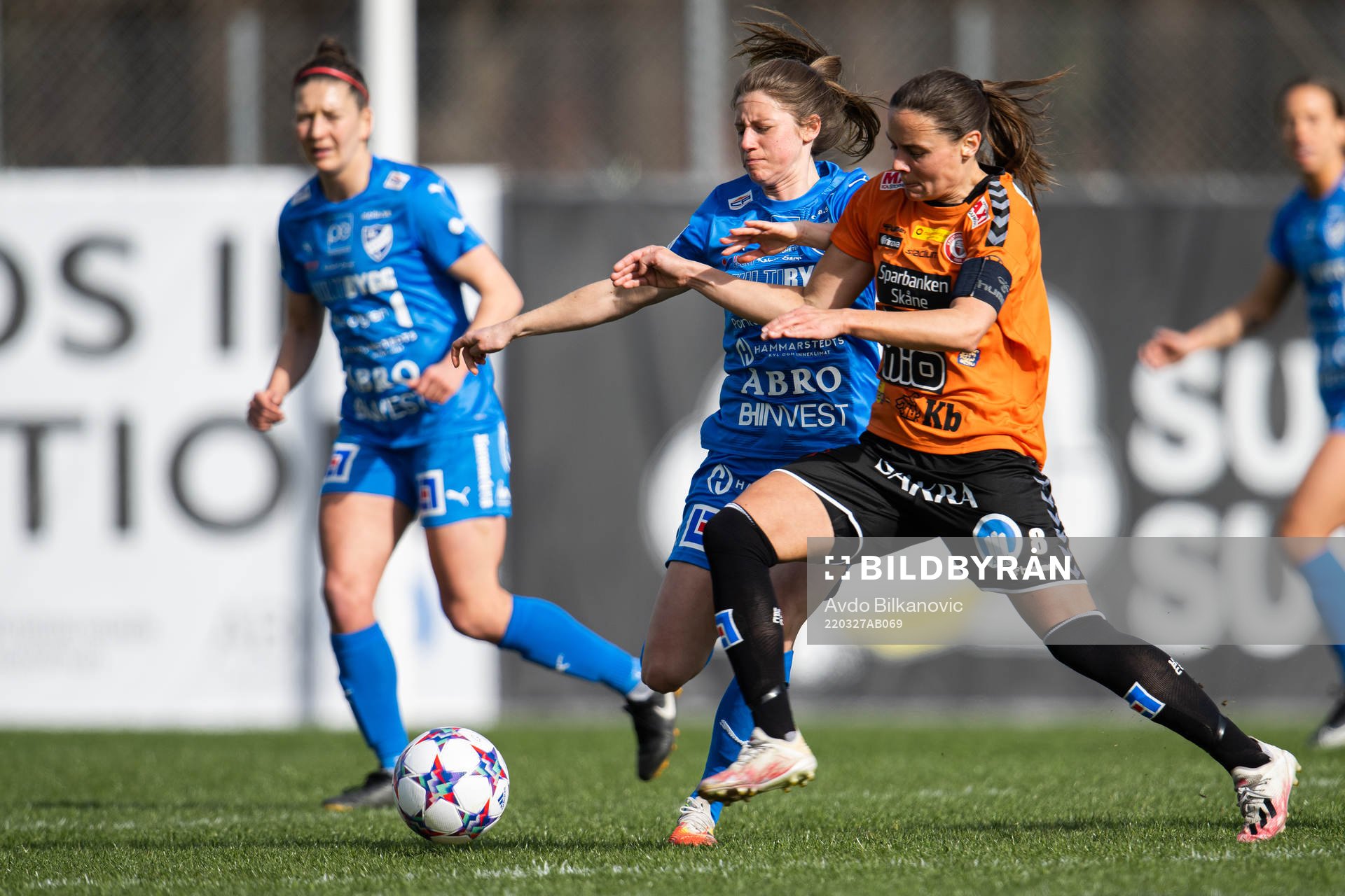 Kristianstads Alice Nilsson och Kalmars Charléne Nowotny