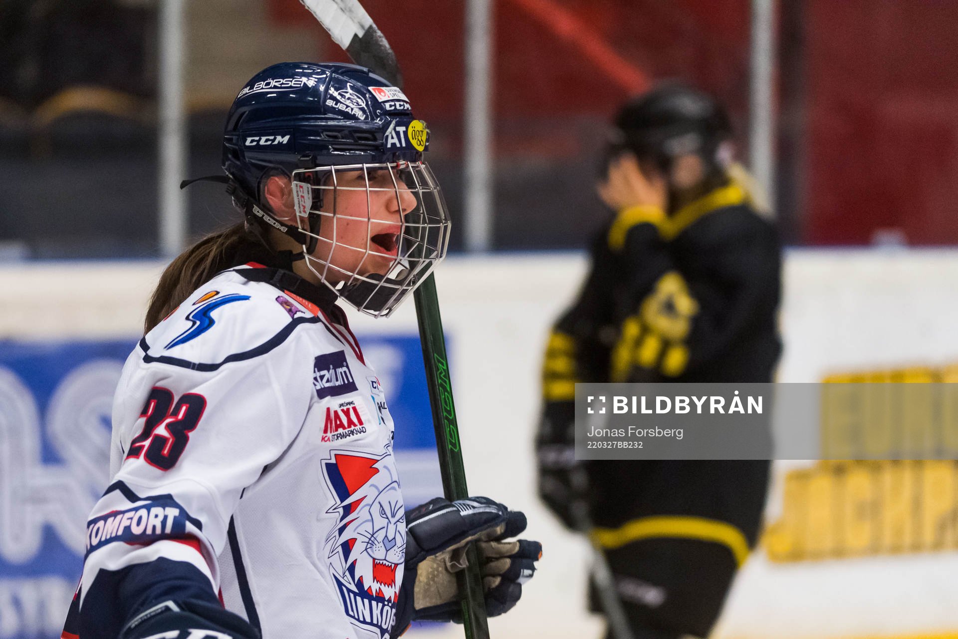 Linköpings Lisa Östrup jublar