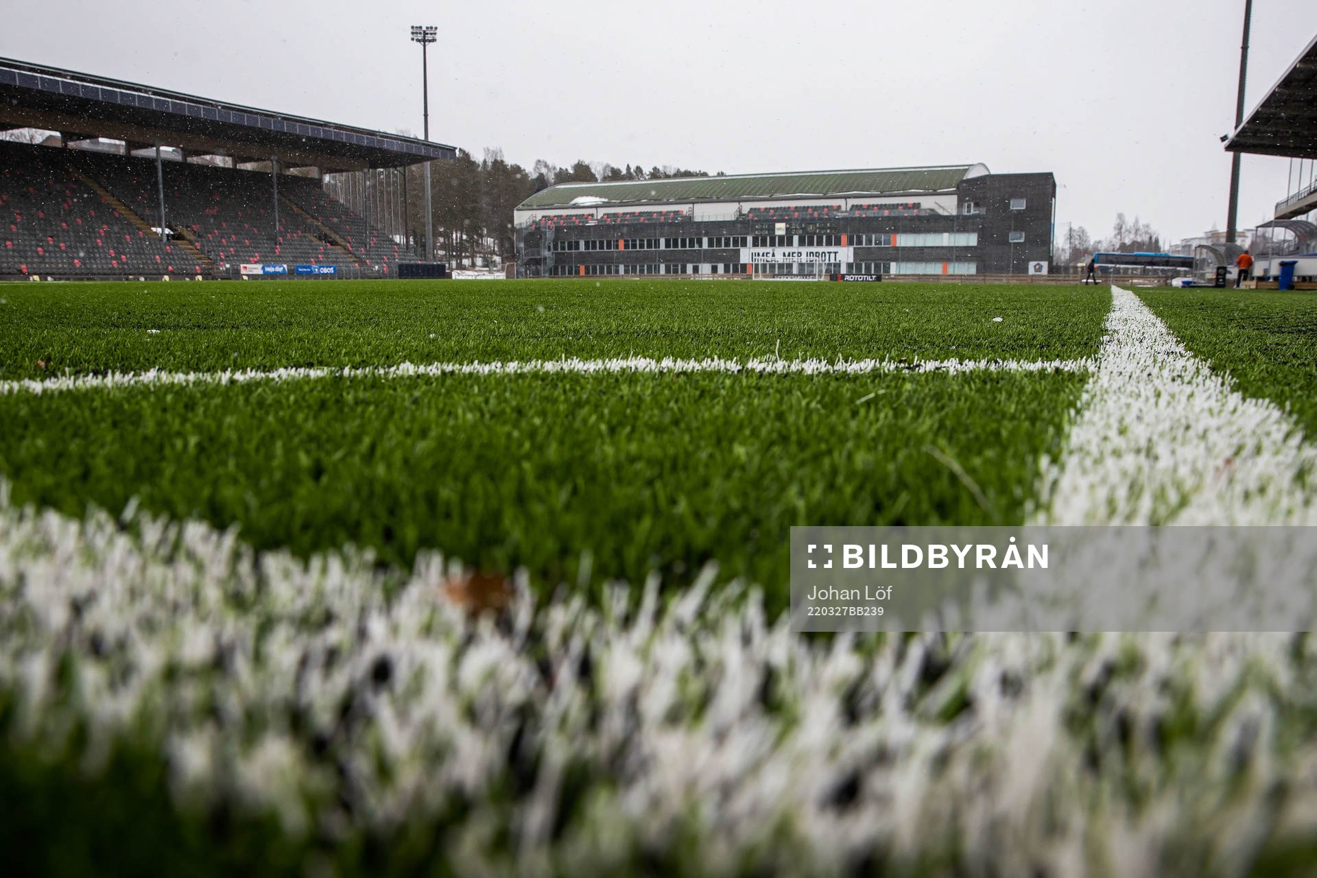Planen på Umeå energi arena