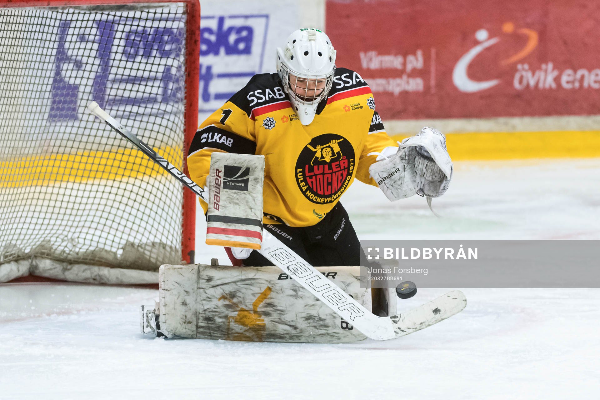 Luleås målvakt Emmy Nordström-Åmark