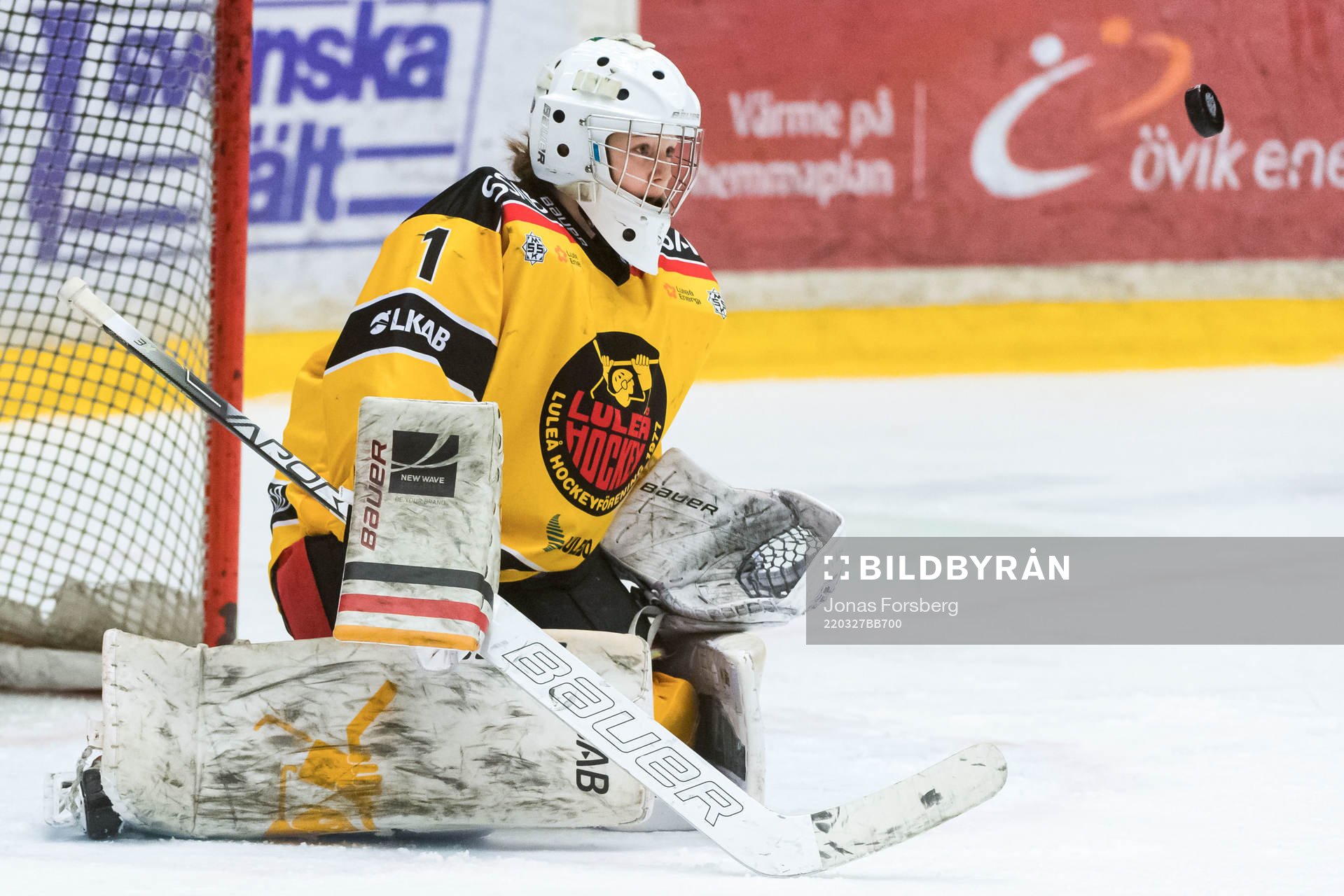 Luleås målvakt Emmy Nordström-Åmark