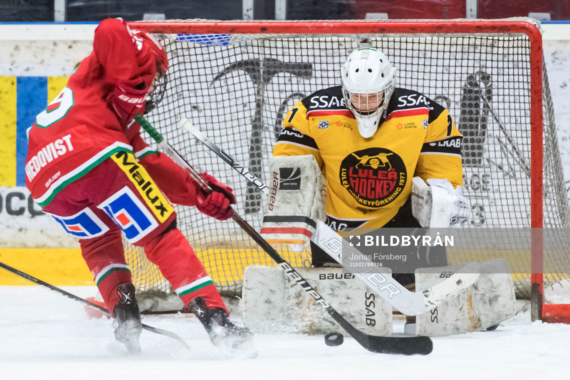 Luleås målvakt Emmy Nordström-Åmark