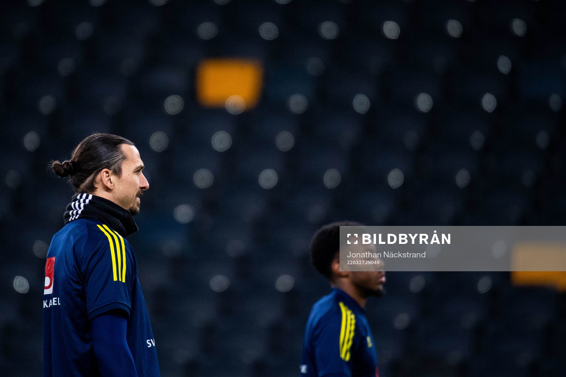 Zlatan Ibrahimovic and Anthony Elanga