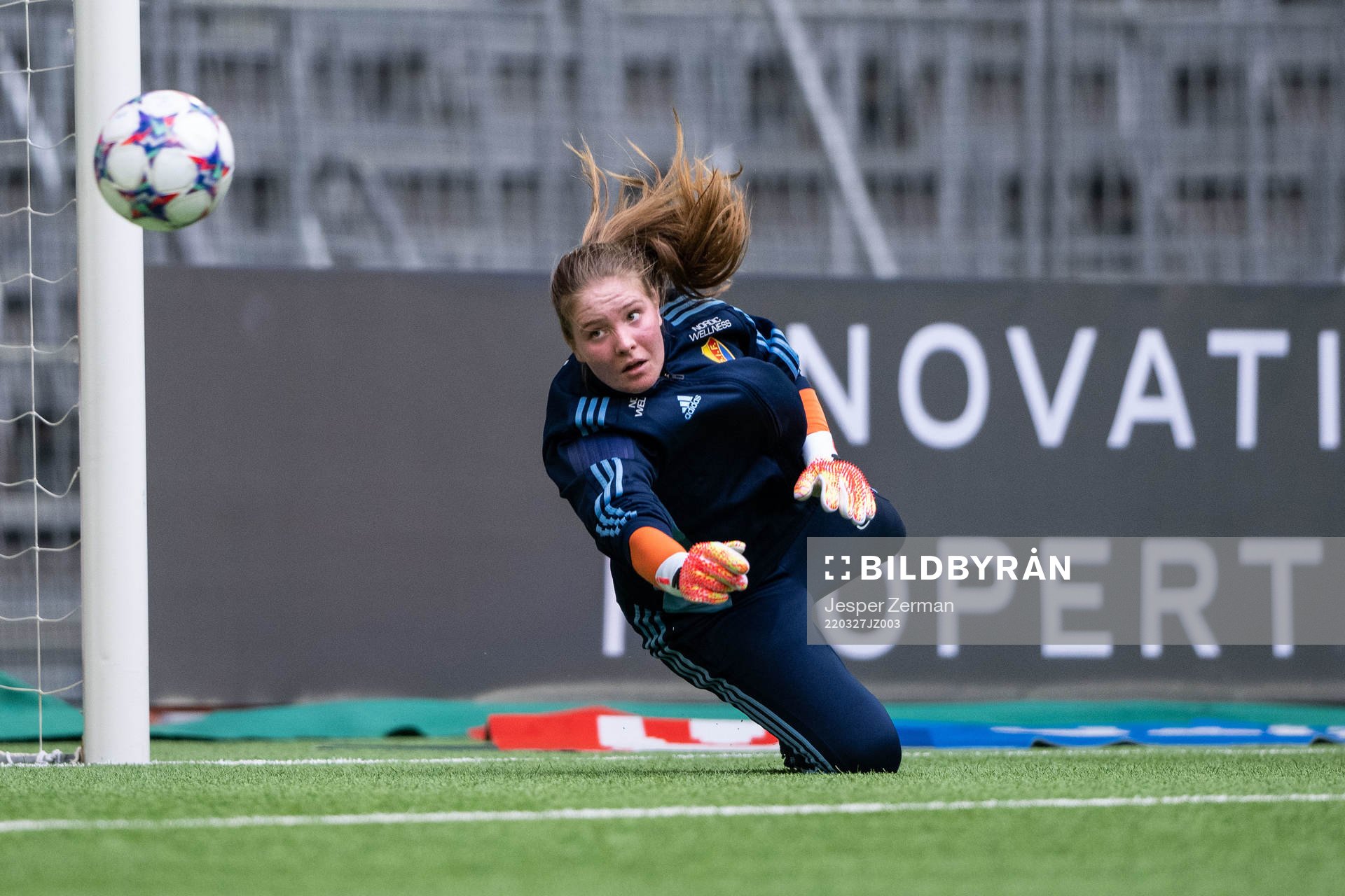Djurgårdens målvakt Elvira Björklund