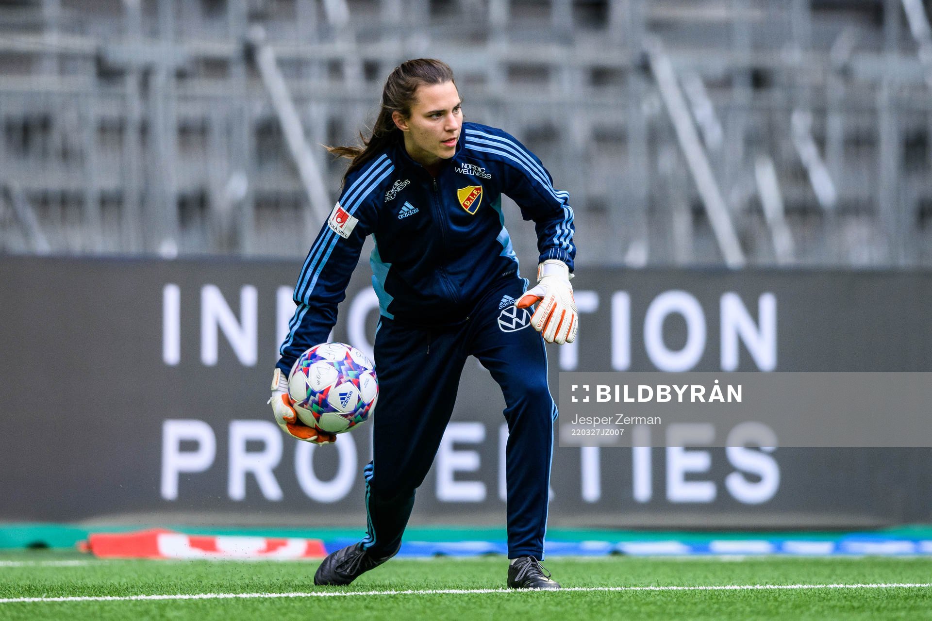 Djurgårdens målvakt Kelsey Daugherty